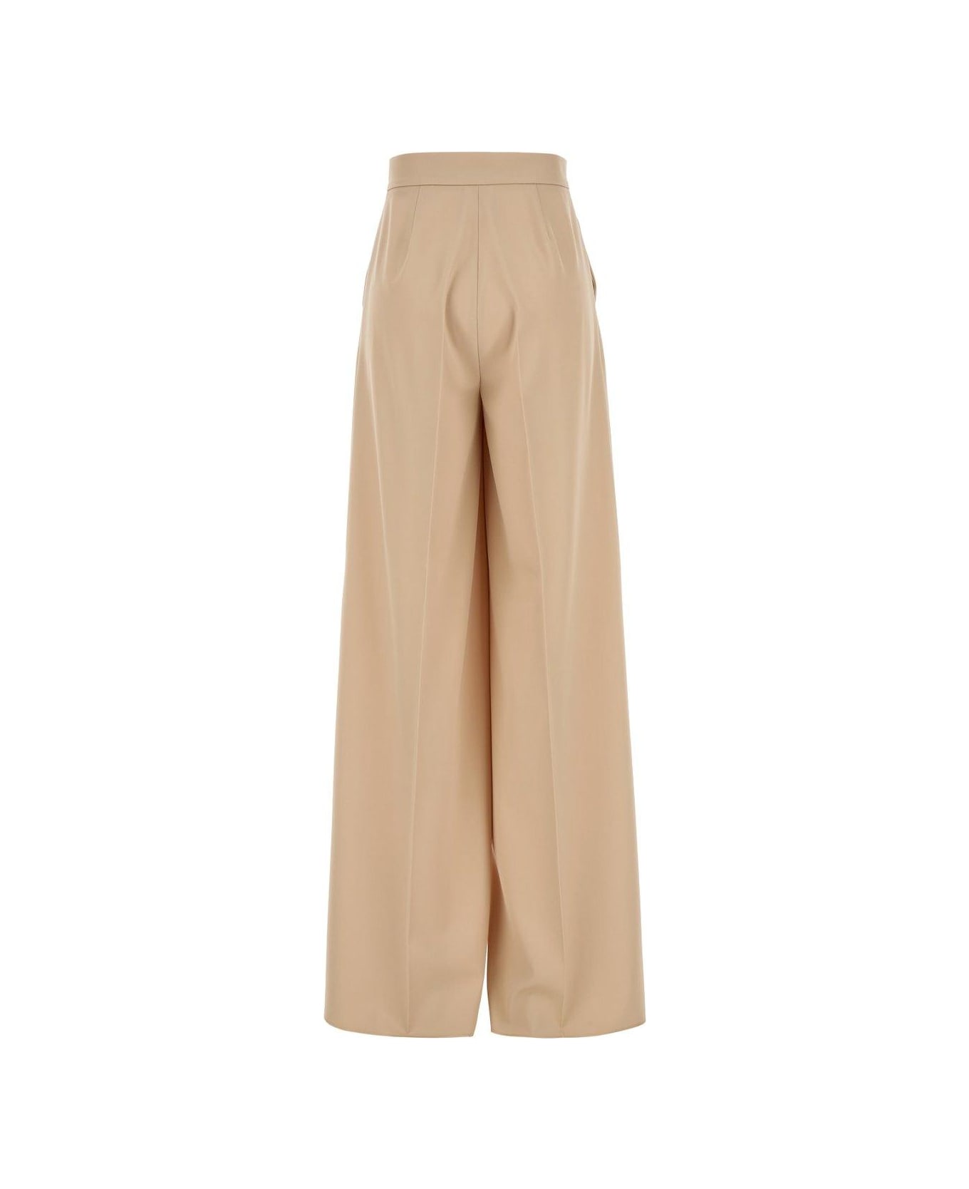 Max Mara Ninfa Wide-leg Trousers - Beige