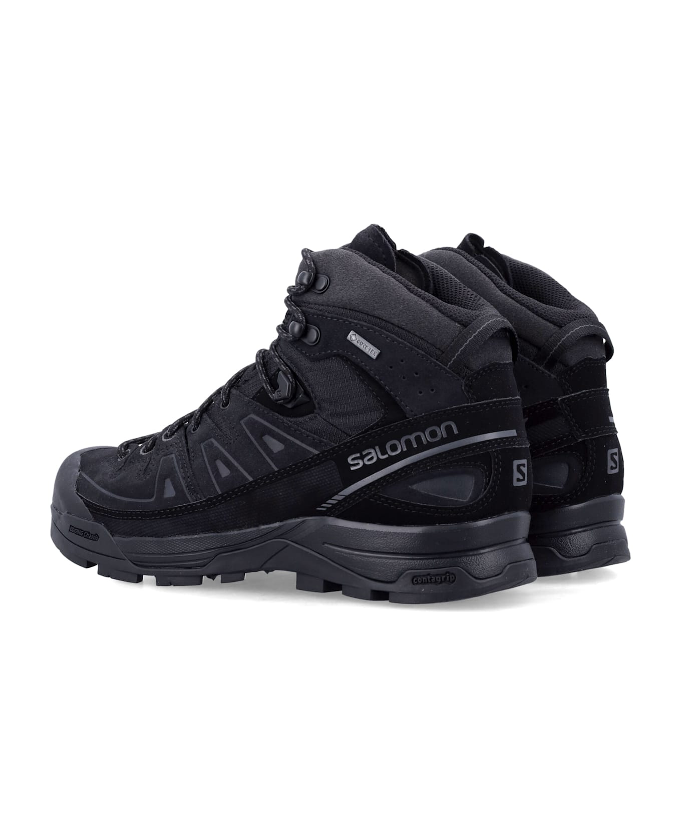 Salomon X- Alp Mid Leather Gore-tex - BLACK