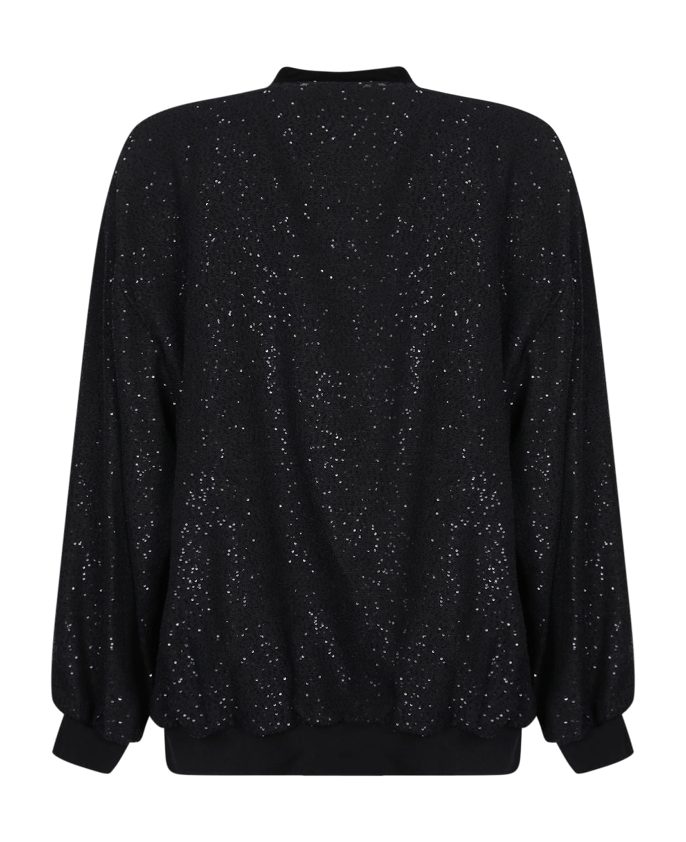 Golden Goose Black Sequin Cardigan - Black