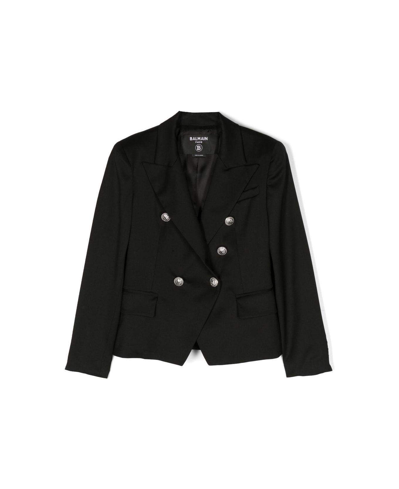 Balmain Black Blazer - Black コート＆ジャケット