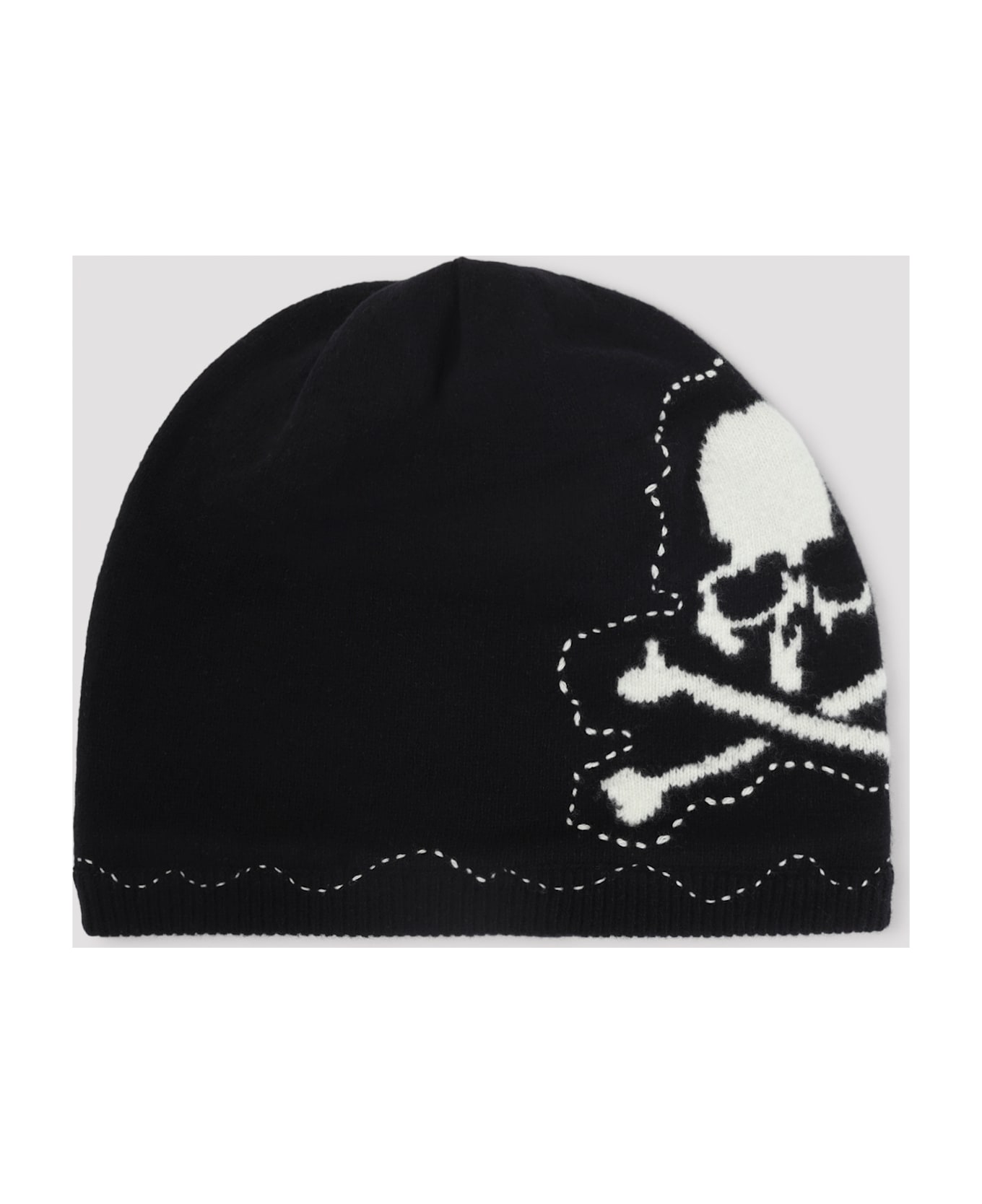 Mastermind Japan Hand Stitch Beanie - Black