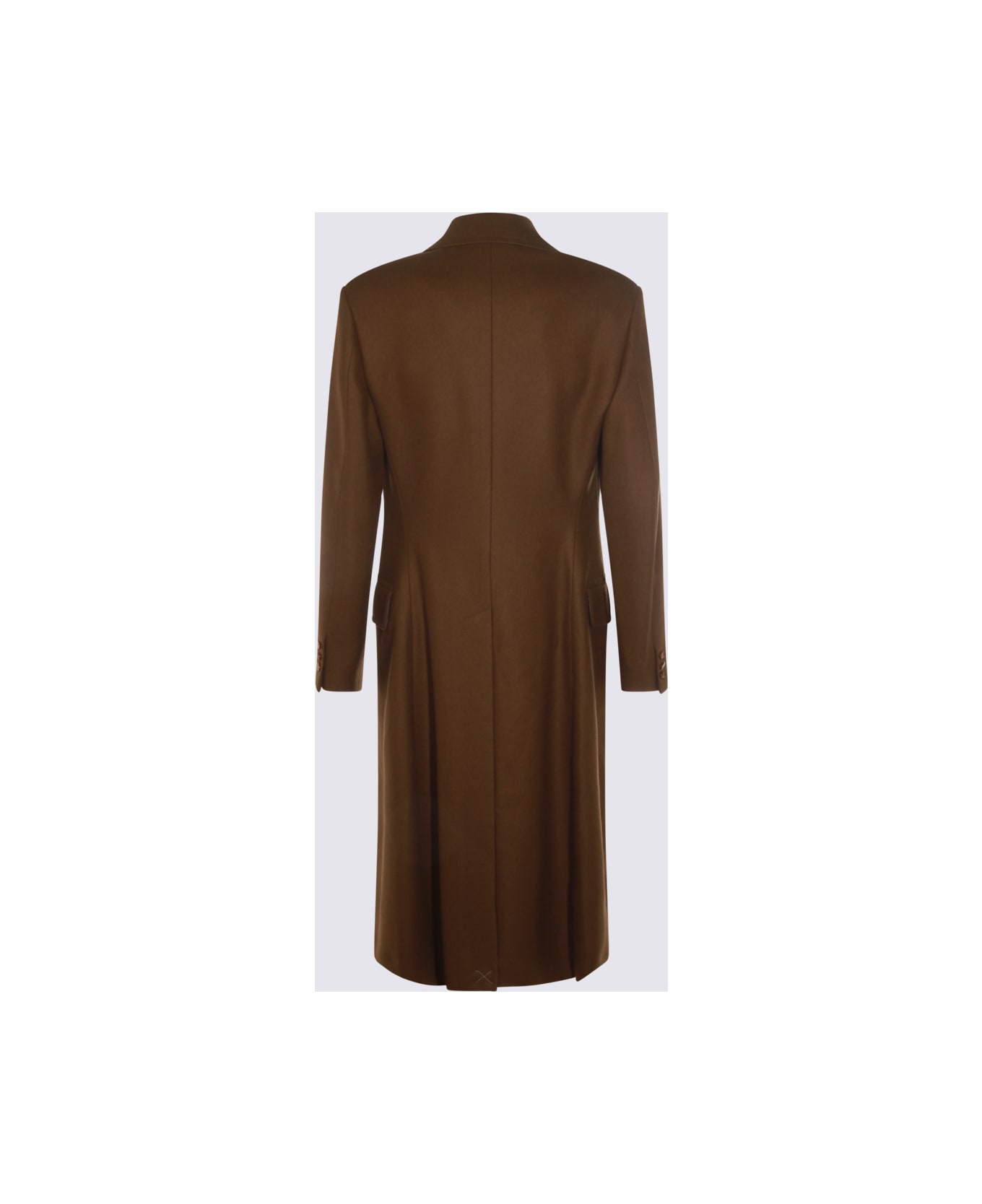 Vivienne Westwood Camel Wool Coat - Brown