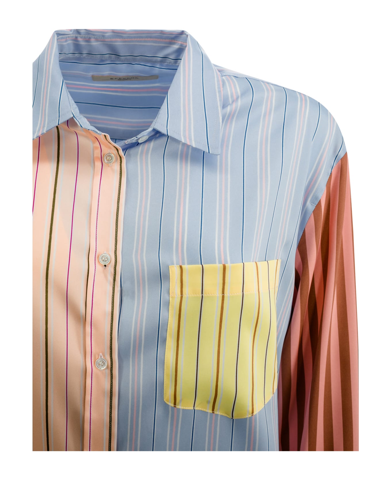 Weekend Max Mara Striped Long-sleeved Shirt - RIGA MASCHILE シャツ