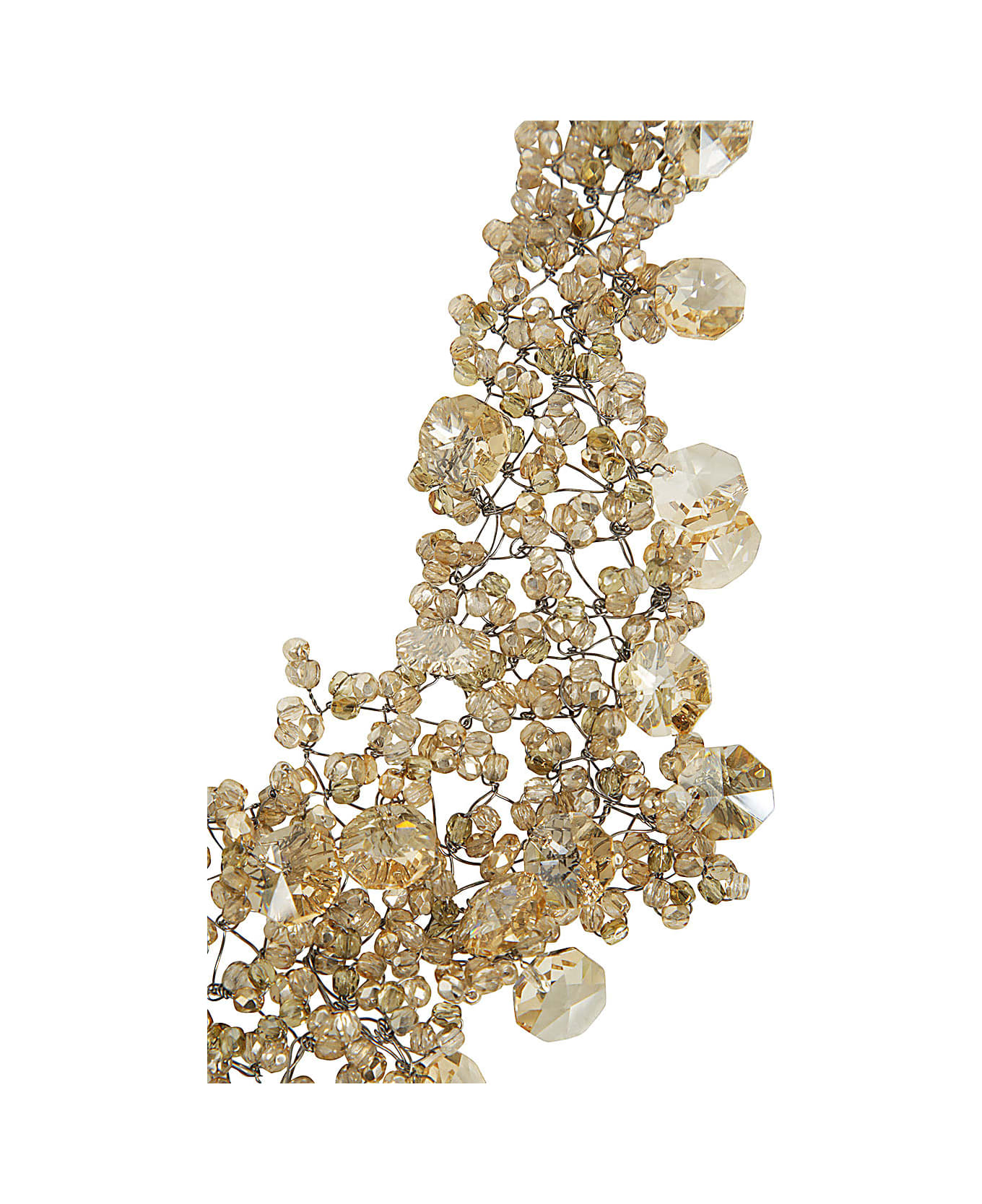 Maria Calderara Crystals Necklace - H Honey ネックレス