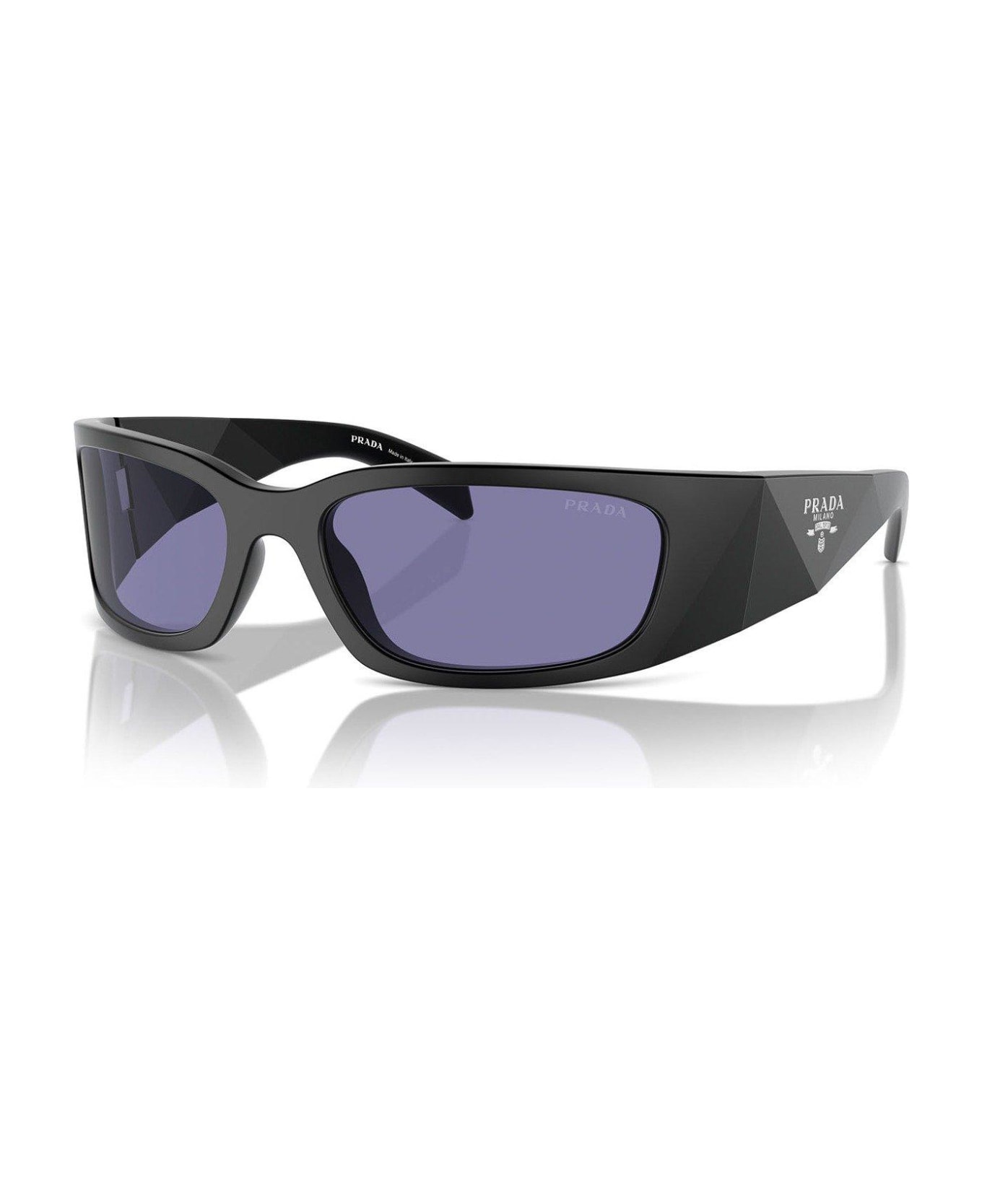 Prada Eyewear Rectangular Frame Sunglasses - 1BO40G