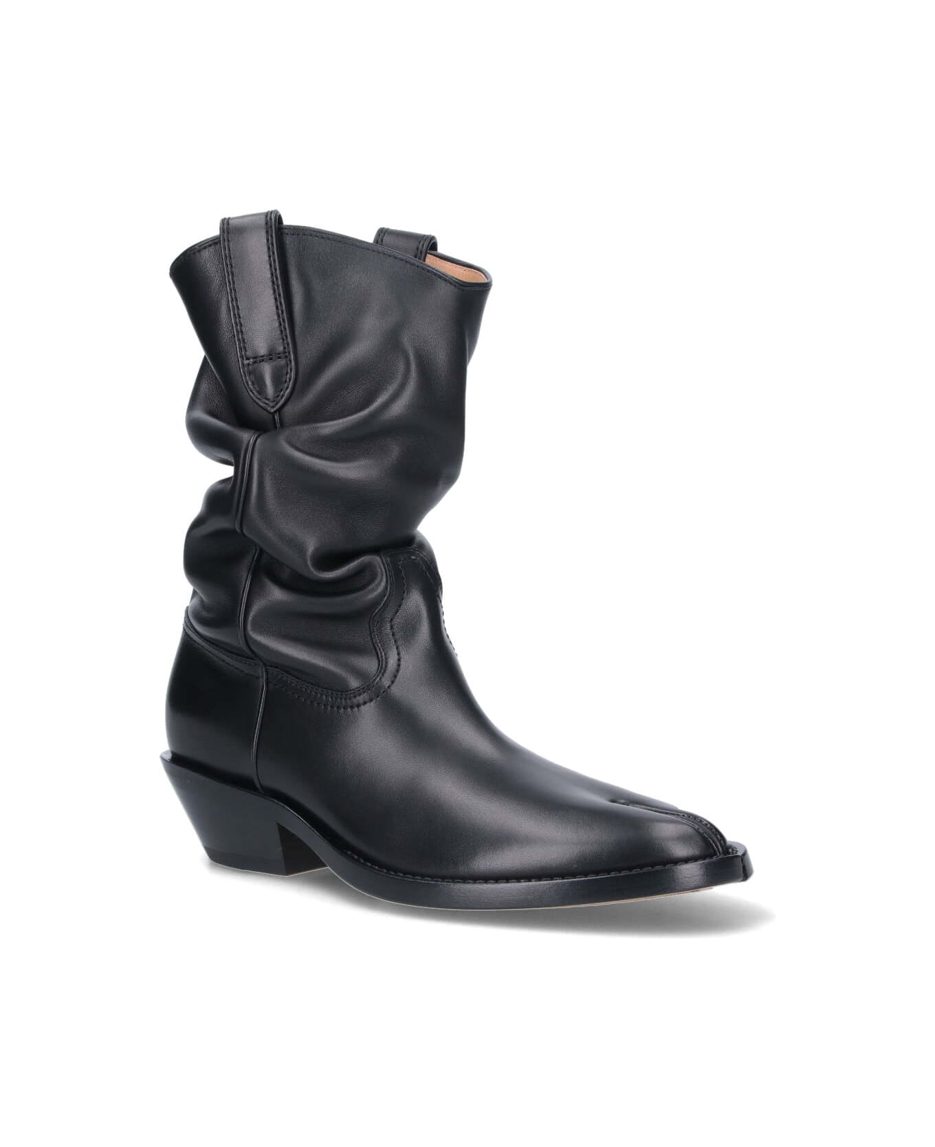 Maison Margiela Texan Boots "tabi" - Black   ブーツ