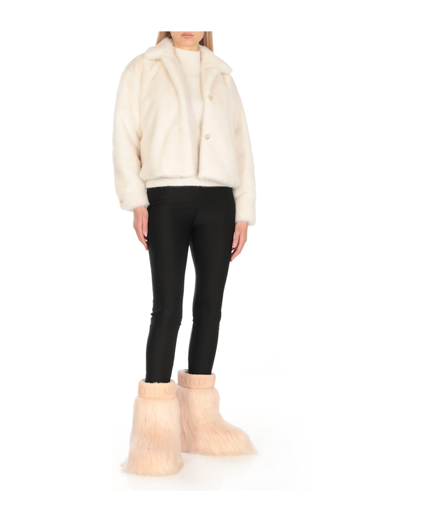 Moon Boot Icon Yeti Midi Boots - Pink