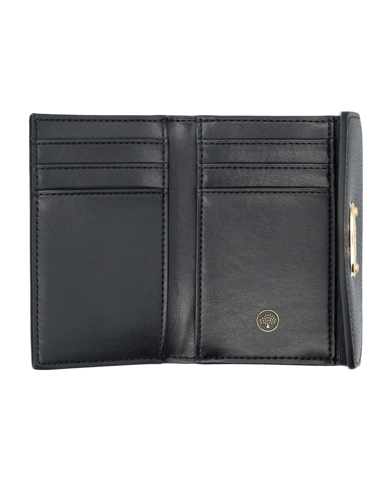 Mulberry Darley Folded Multi-card Wallet - BLACK 財布