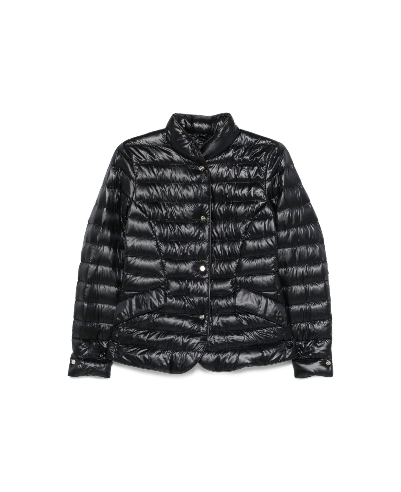 Herno Women
s Black Quilted Down Jacket - Black