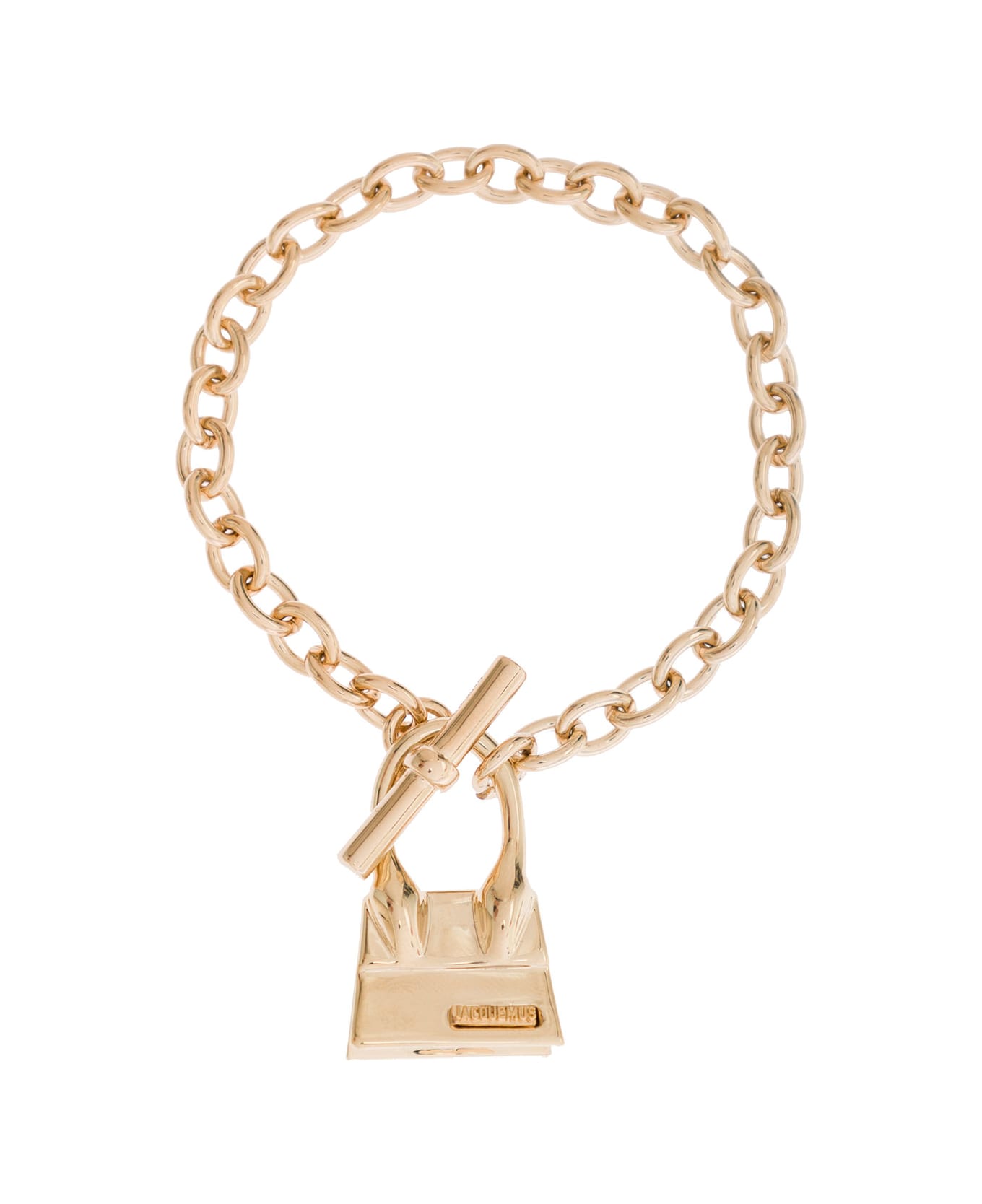 Jacquemus Chain Bracelet With Chiquito Charm - LIGHT GOLD ブレスレット