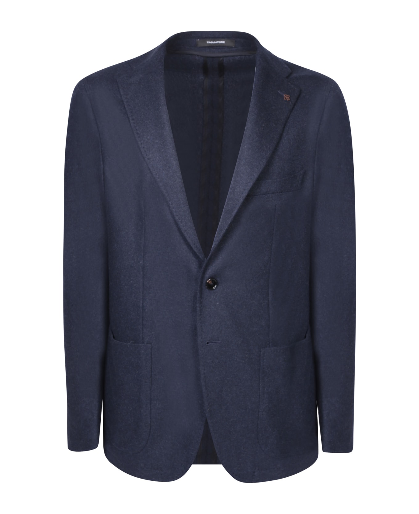 Tagliatore Single-breasted Jacket Blue Suit - Blue