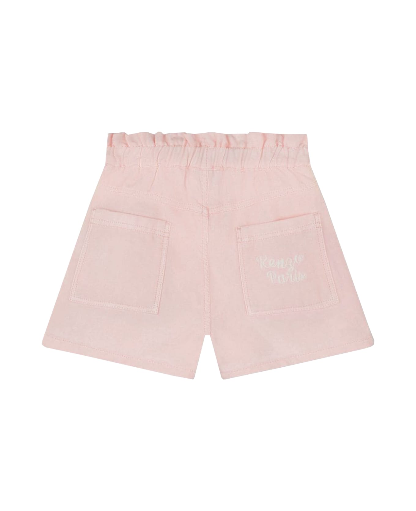 Kenzo Cotton Shorts - Rose