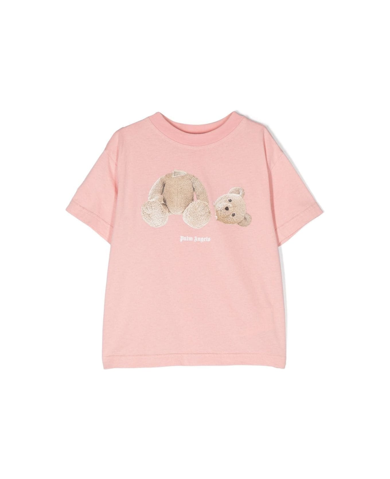 Palm Angels Pink Bear T-shirt - Pink