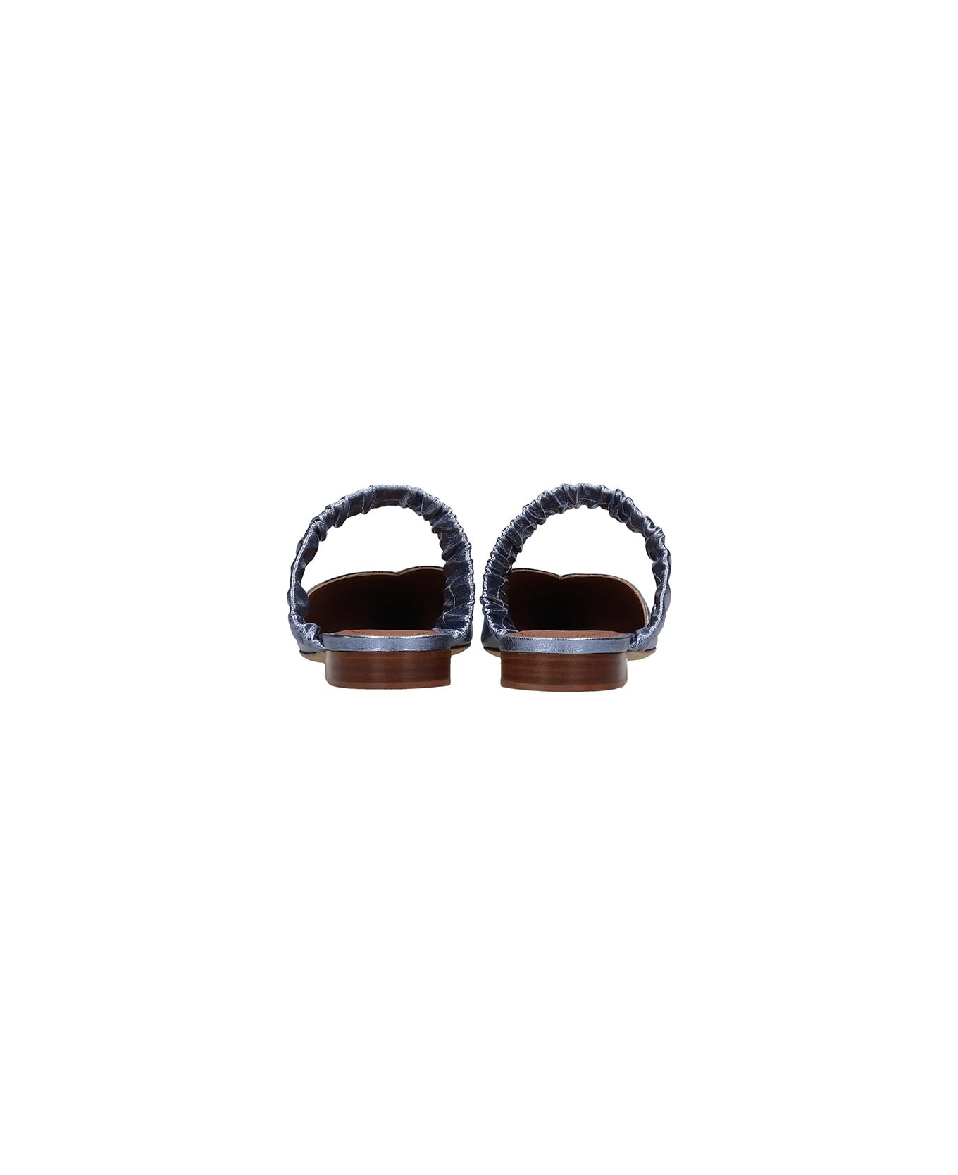 Malone Souliers Matilda Flat Loafers In Blue Leather - blue
