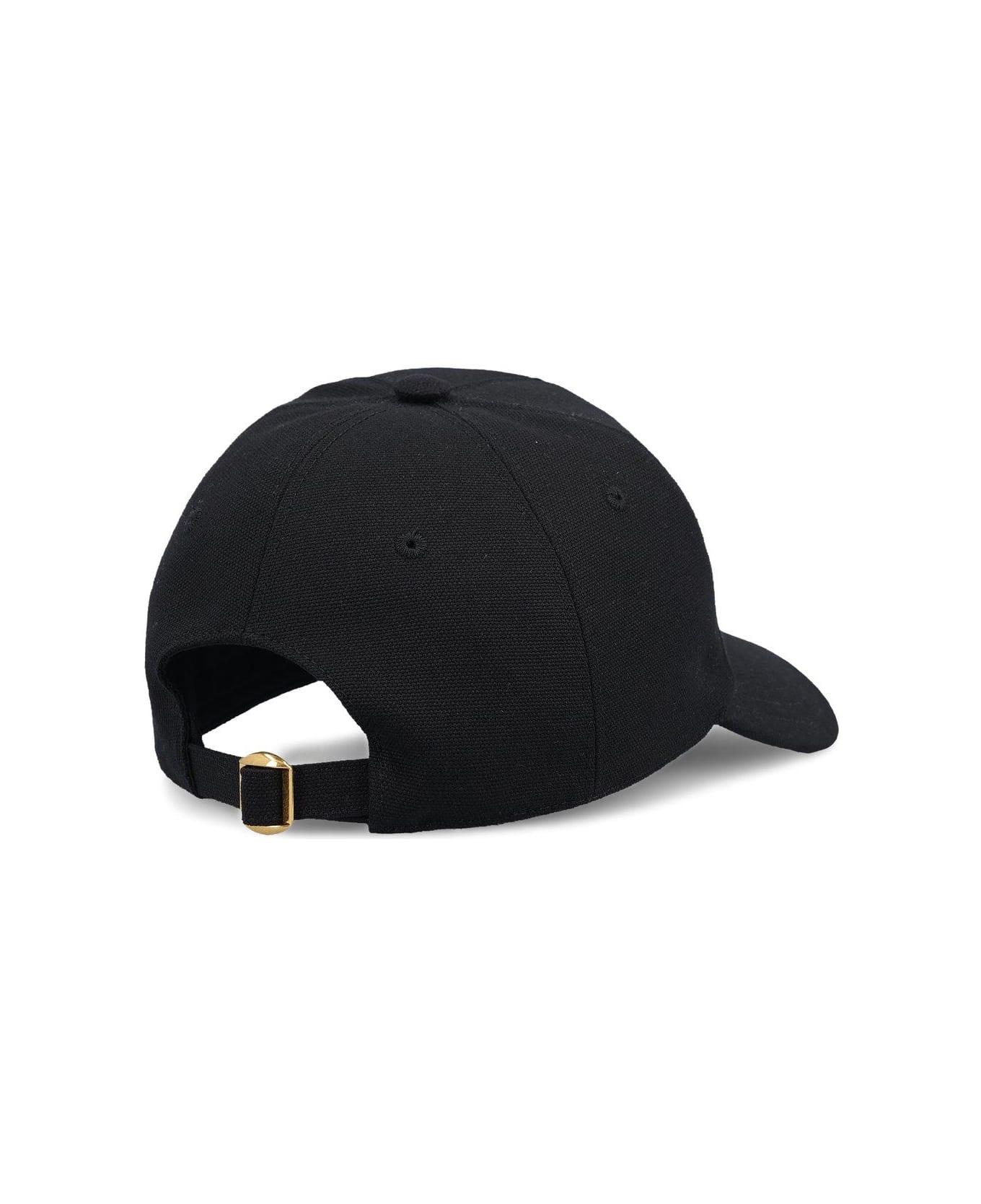Valentino Garavani Logo Embroidered Baseball Cap - Black