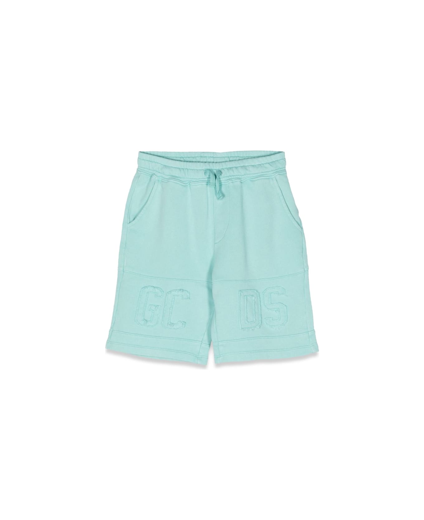 GCDS Large Logo Bermuda Shorts - CHARCOAL