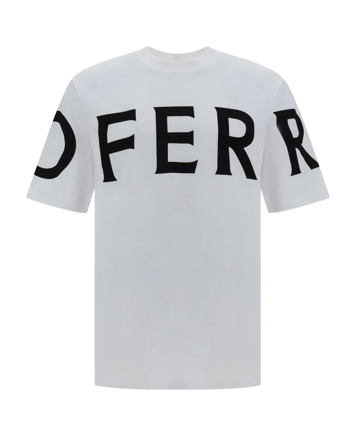 Ferragamo T-shirt - Black-white シャツ