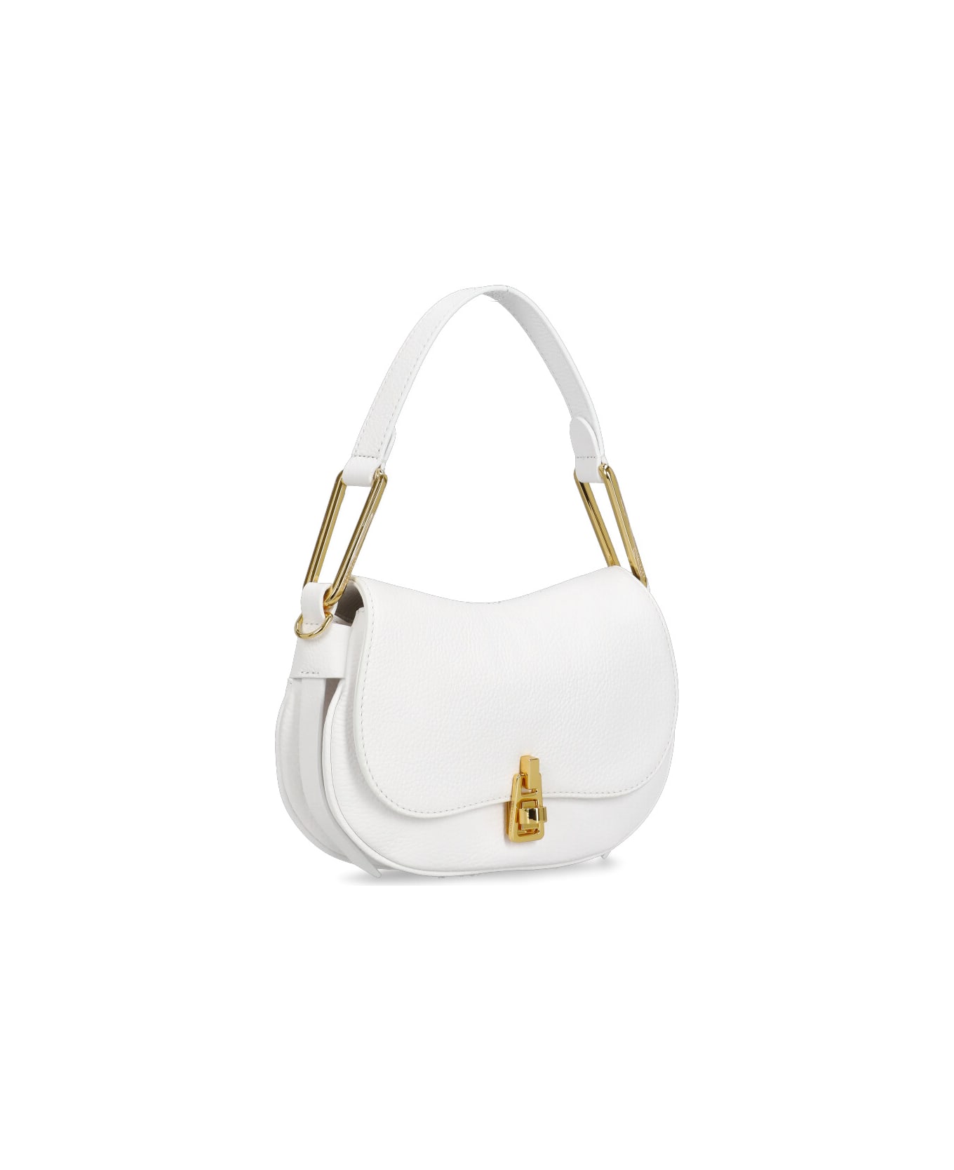 Coccinelle Magie Soft Mini Shoulder Bag - White