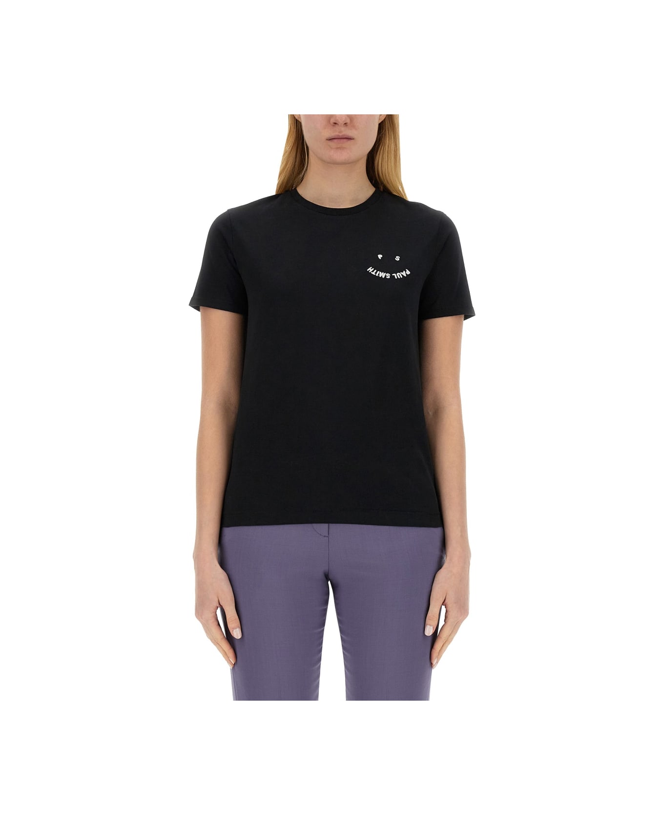 Paul Smith T-shirt With Logo - BLACK Tシャツ
