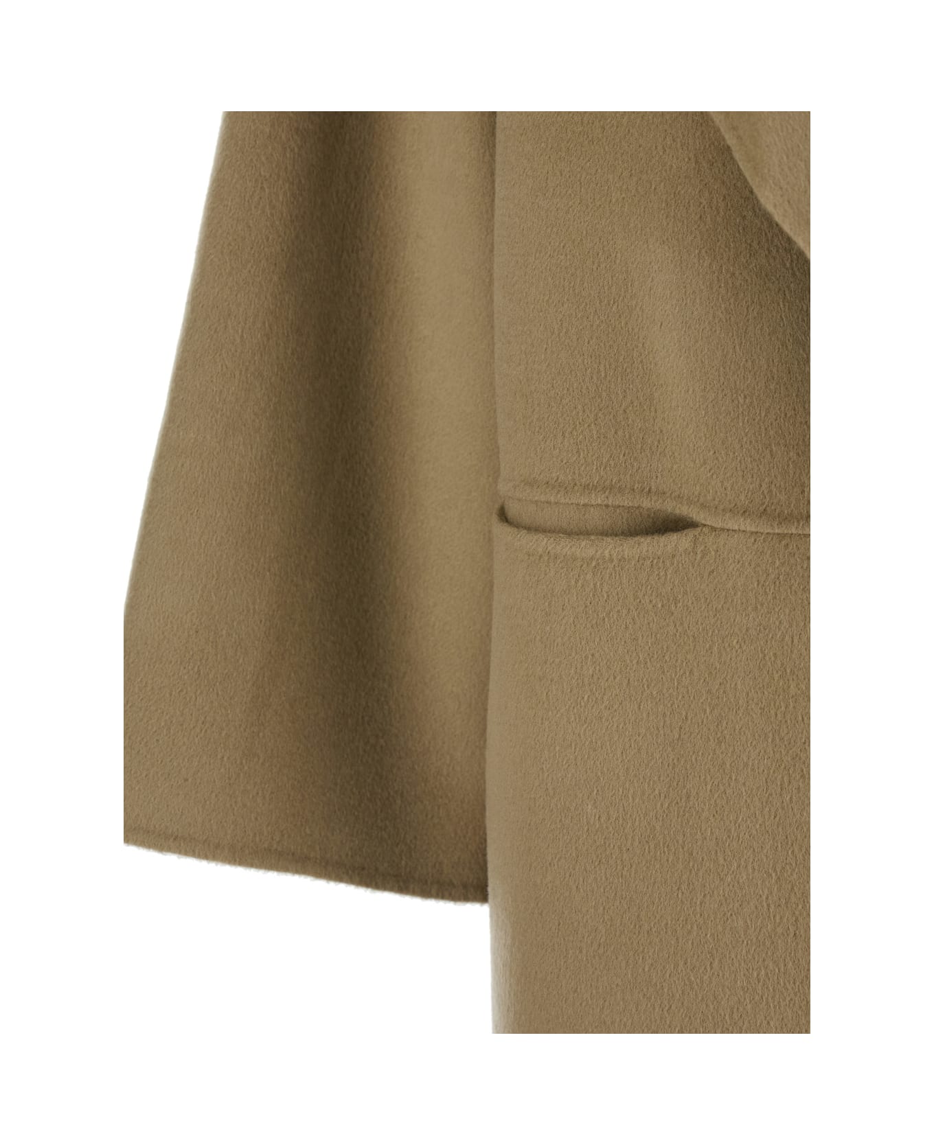 Totême Signature Wool Cashmere Coat - Brown