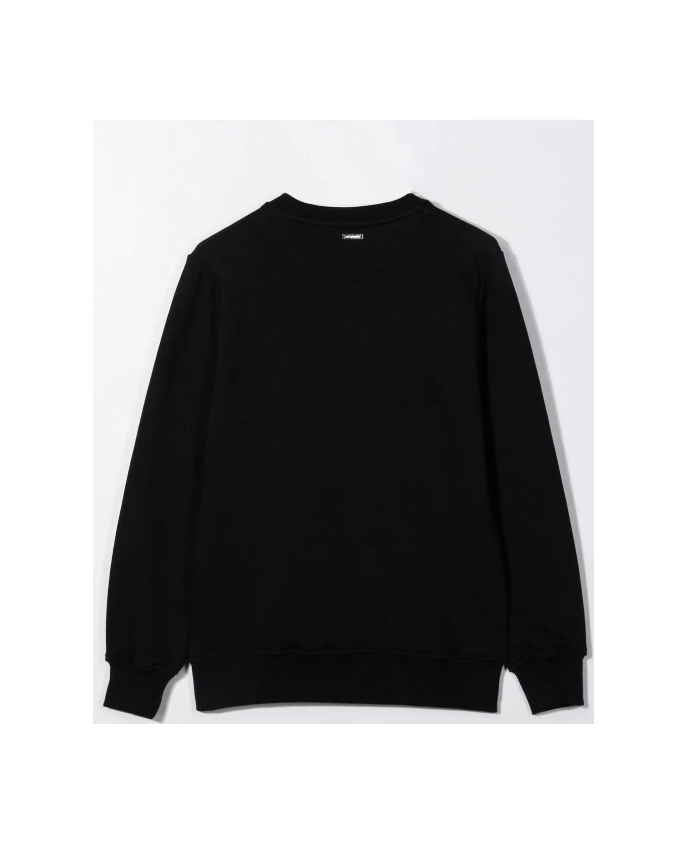 Les Hommes Sweatshirt With Print - Black ニットウェア＆スウェットシャツ