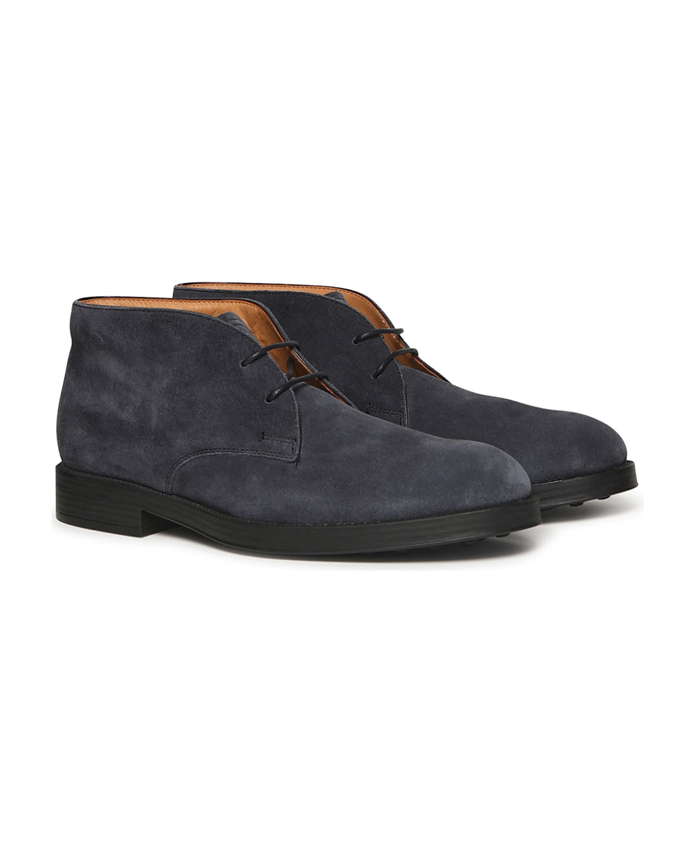 Tod
s Suede Ankle Boot - Blue
