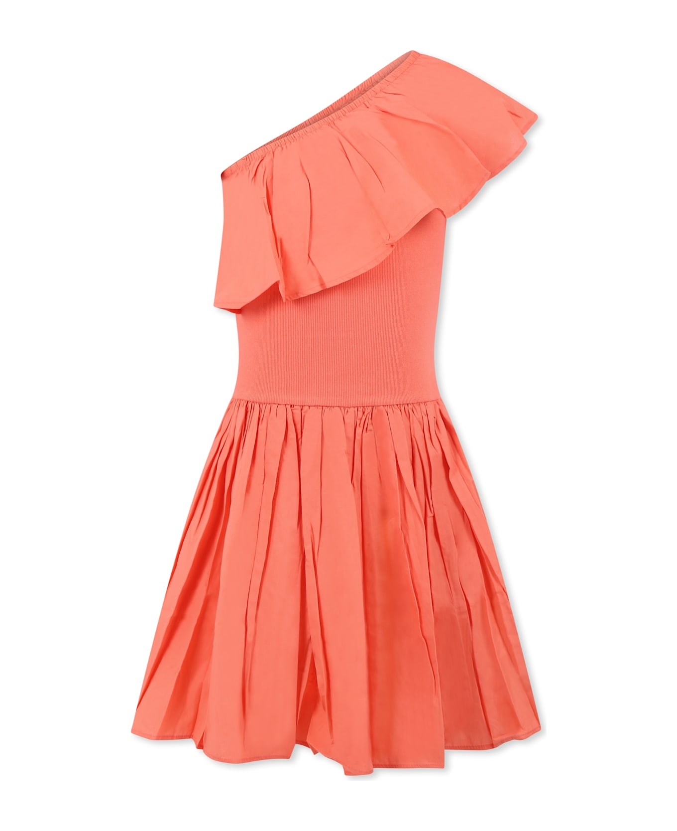 Molo Pink Dress For Girl - Pink