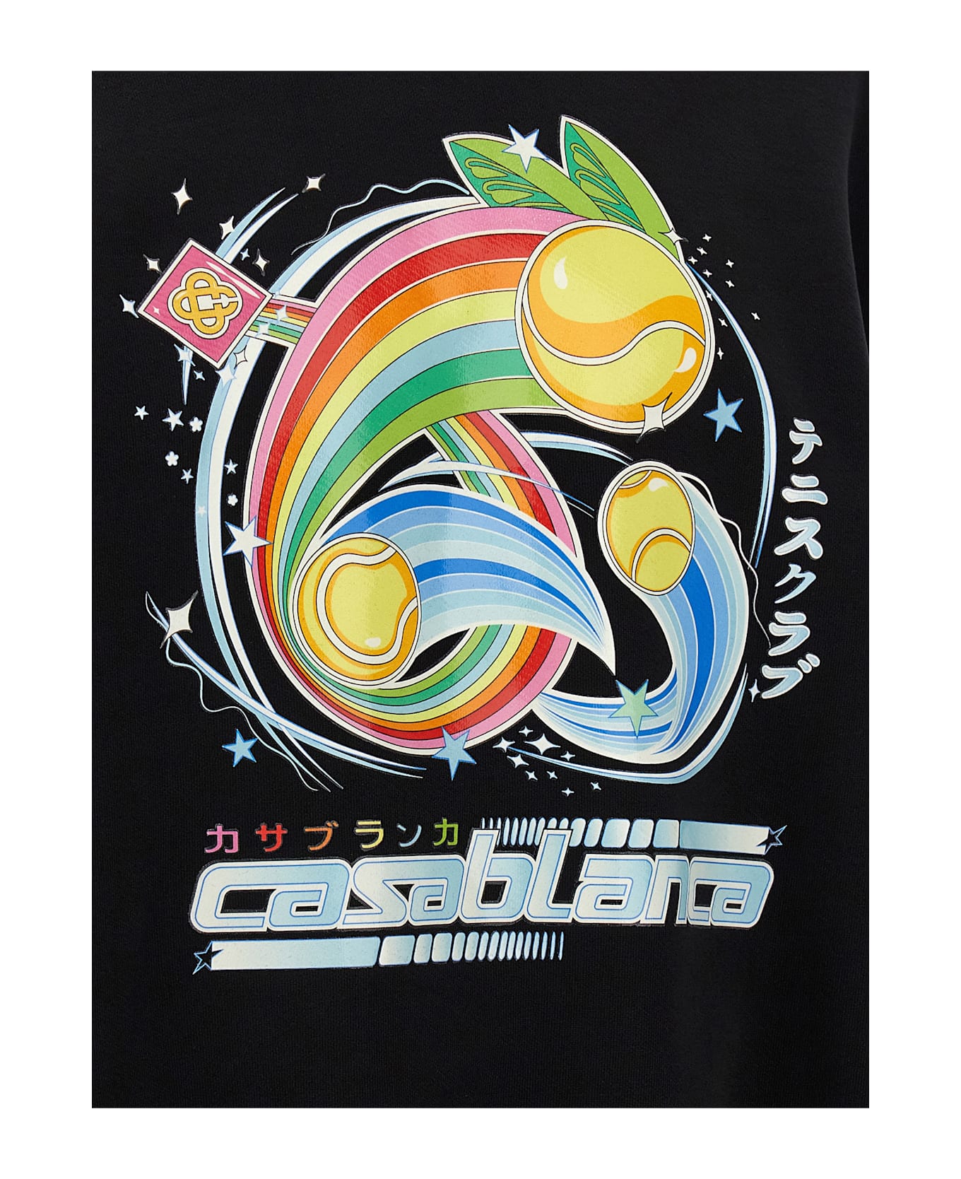 Casablanca 'manga Tennis Ball' Sweatshirt - MANGA TENNIS BALL