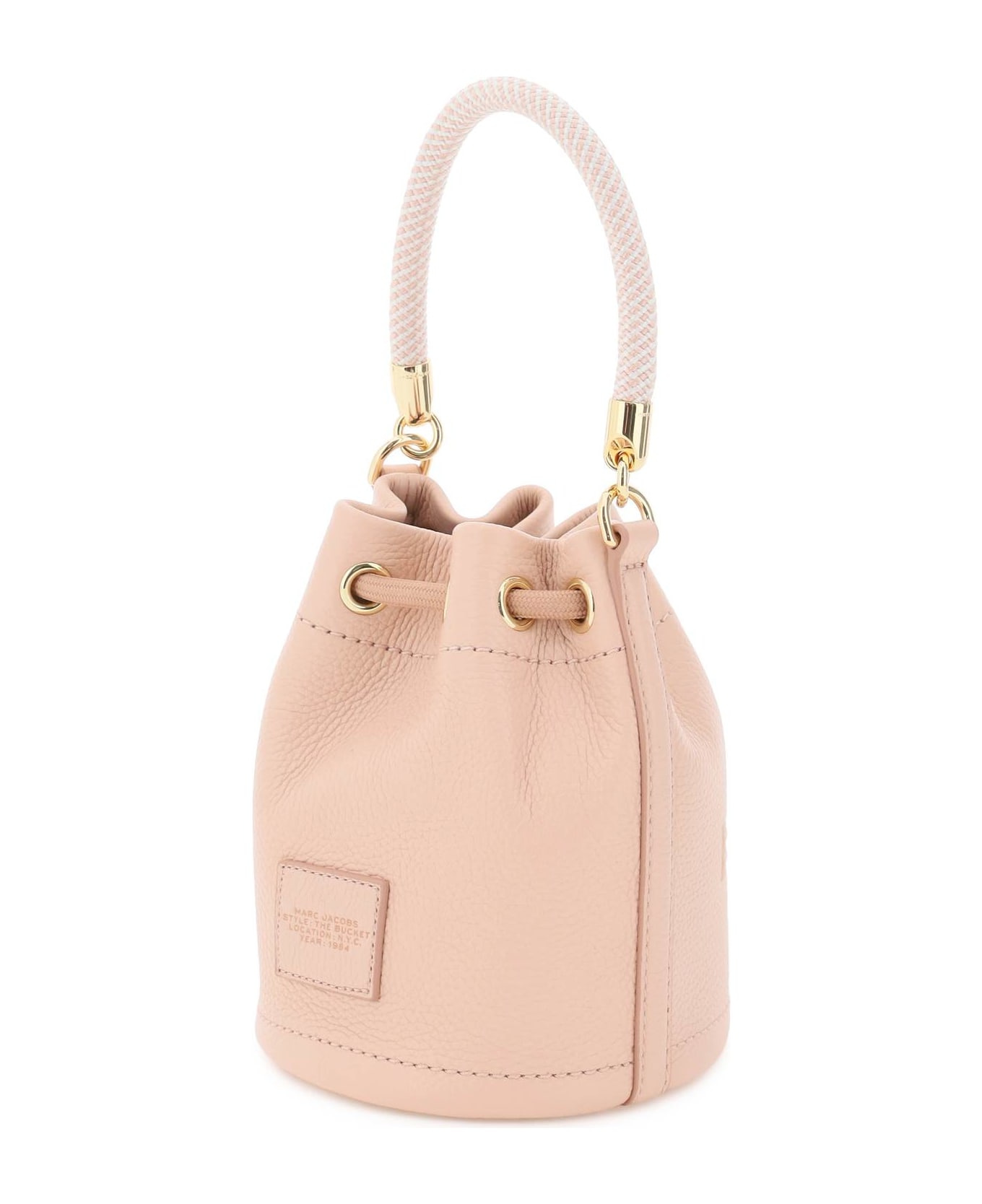 Marc Jacobs The Leather Micro Bucket Bag - Pink