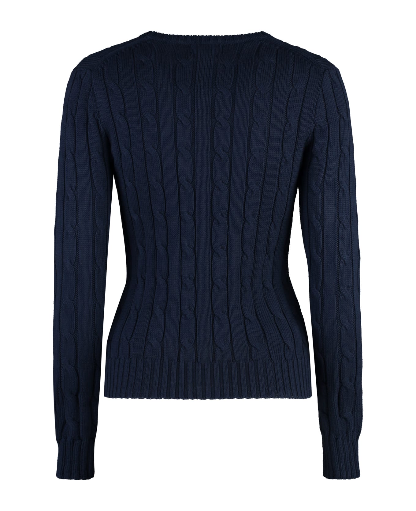 Ralph Lauren Cable Knit Sweater - blue