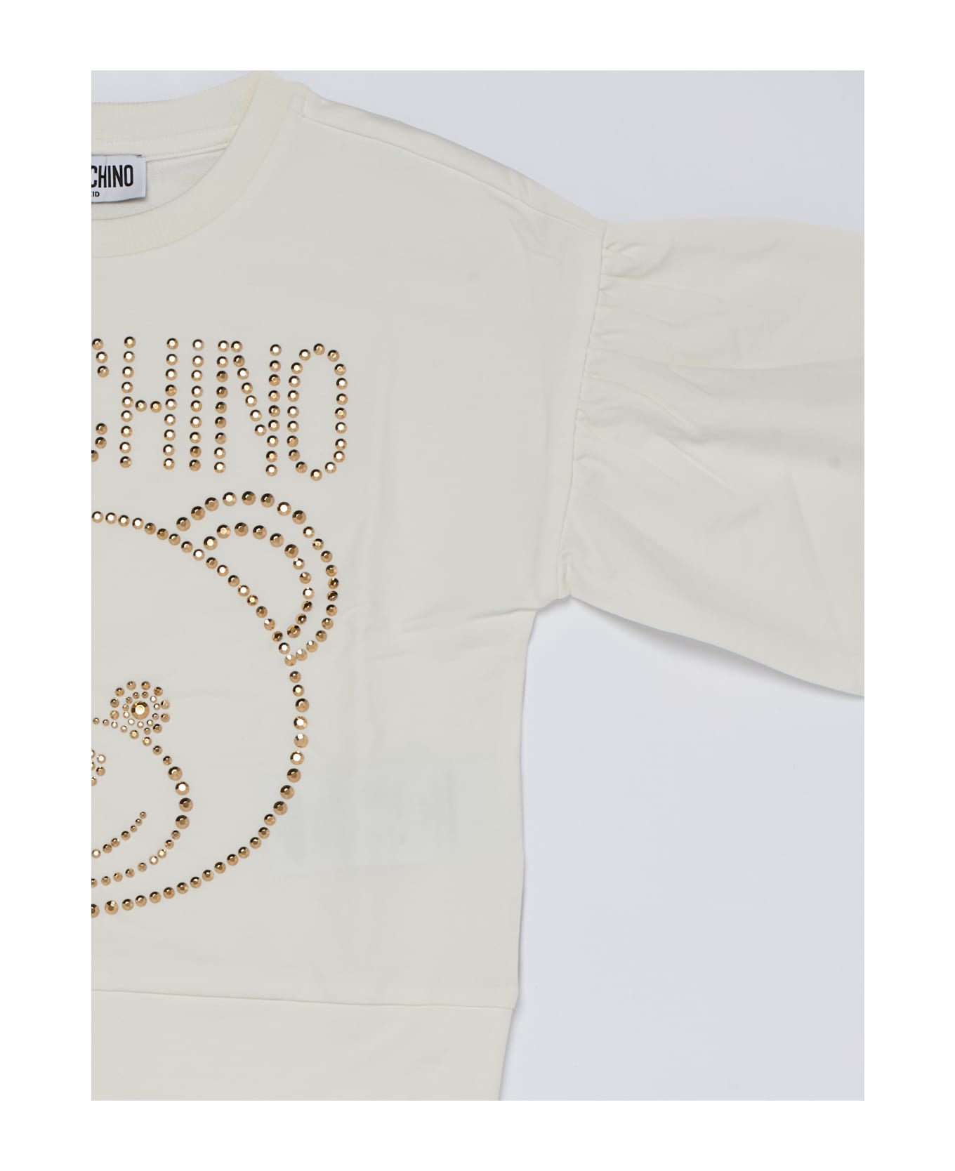 Moschino Crewneck Sweatshirt - BIANCO ニットウェア＆スウェットシャツ