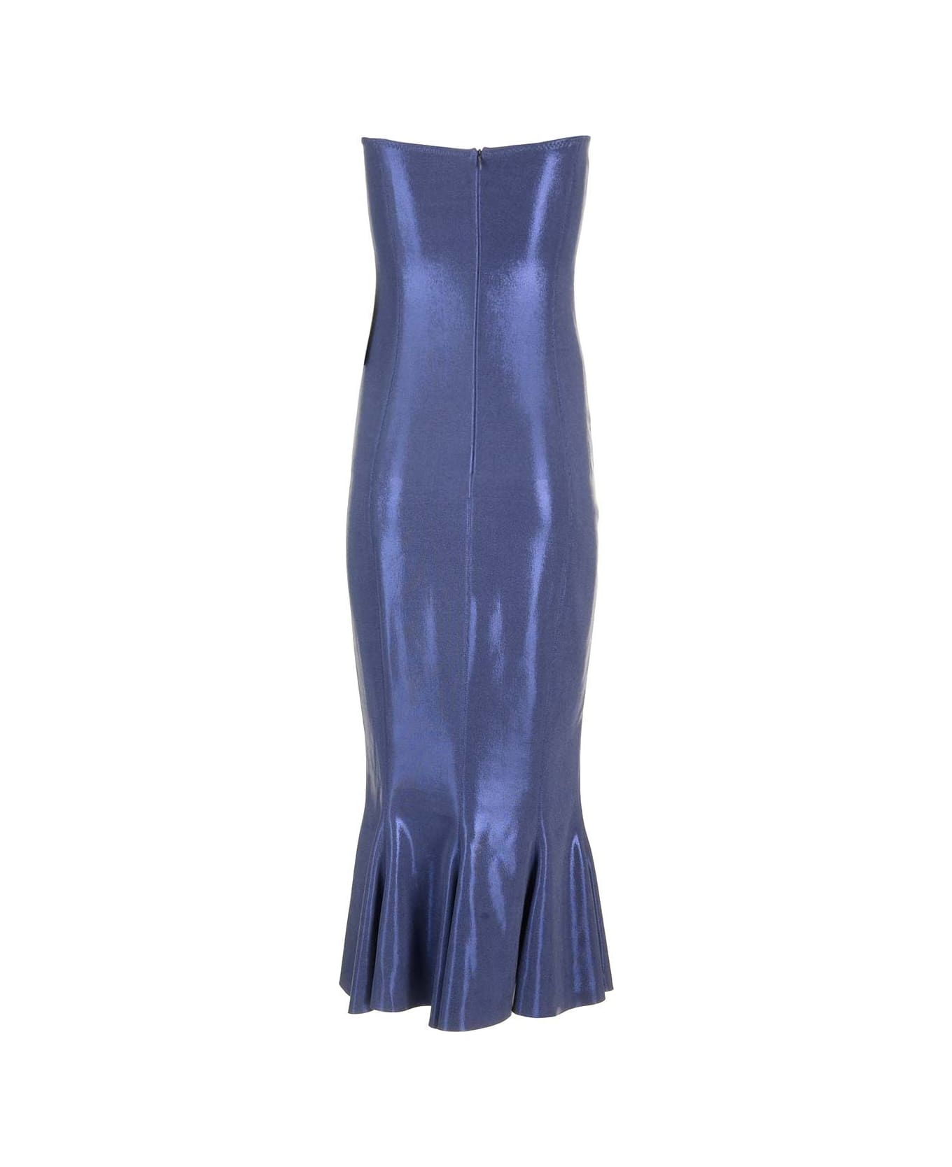 Norma Kamali Corset Dress - Blue