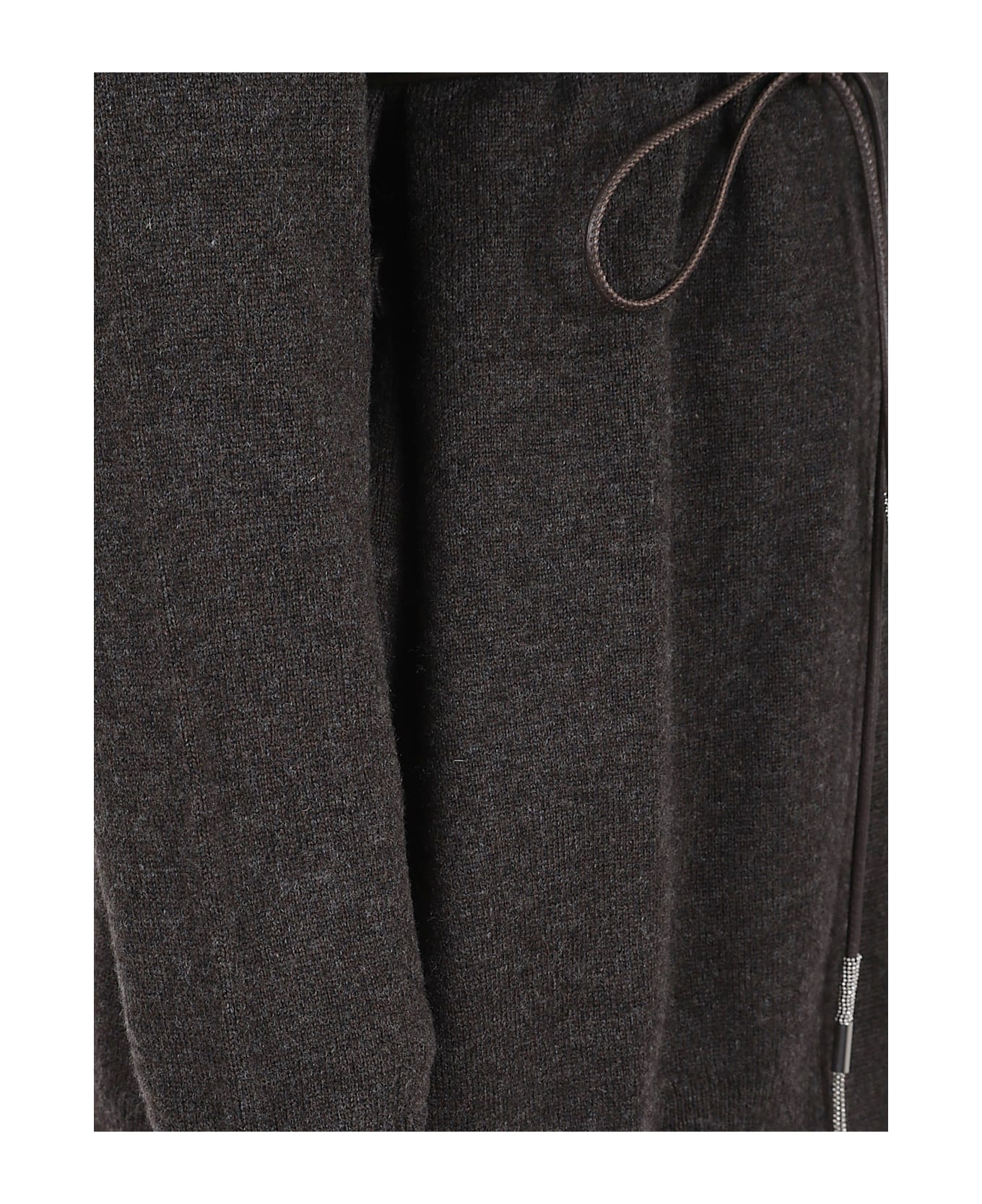 Peserico Cardigan In Tricot - EBANO