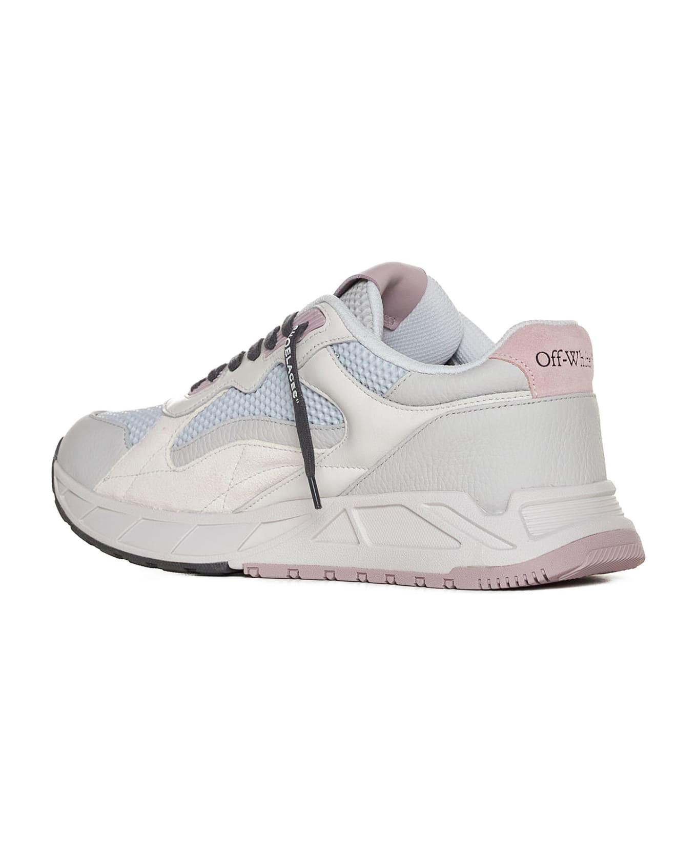 Off-White Sneakers - Off light blue lilac