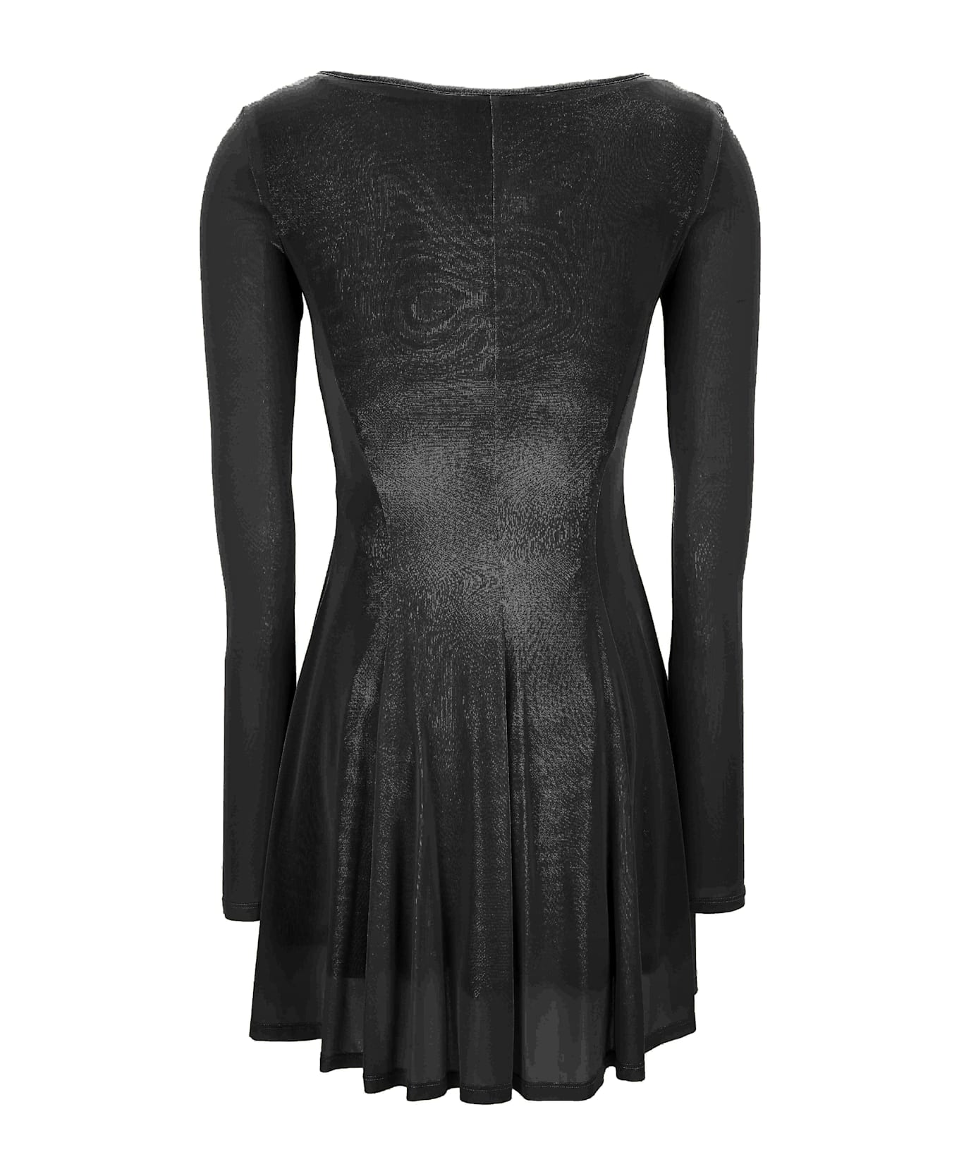 Versace Jeans Couture Dress With Long Sleeves - Black