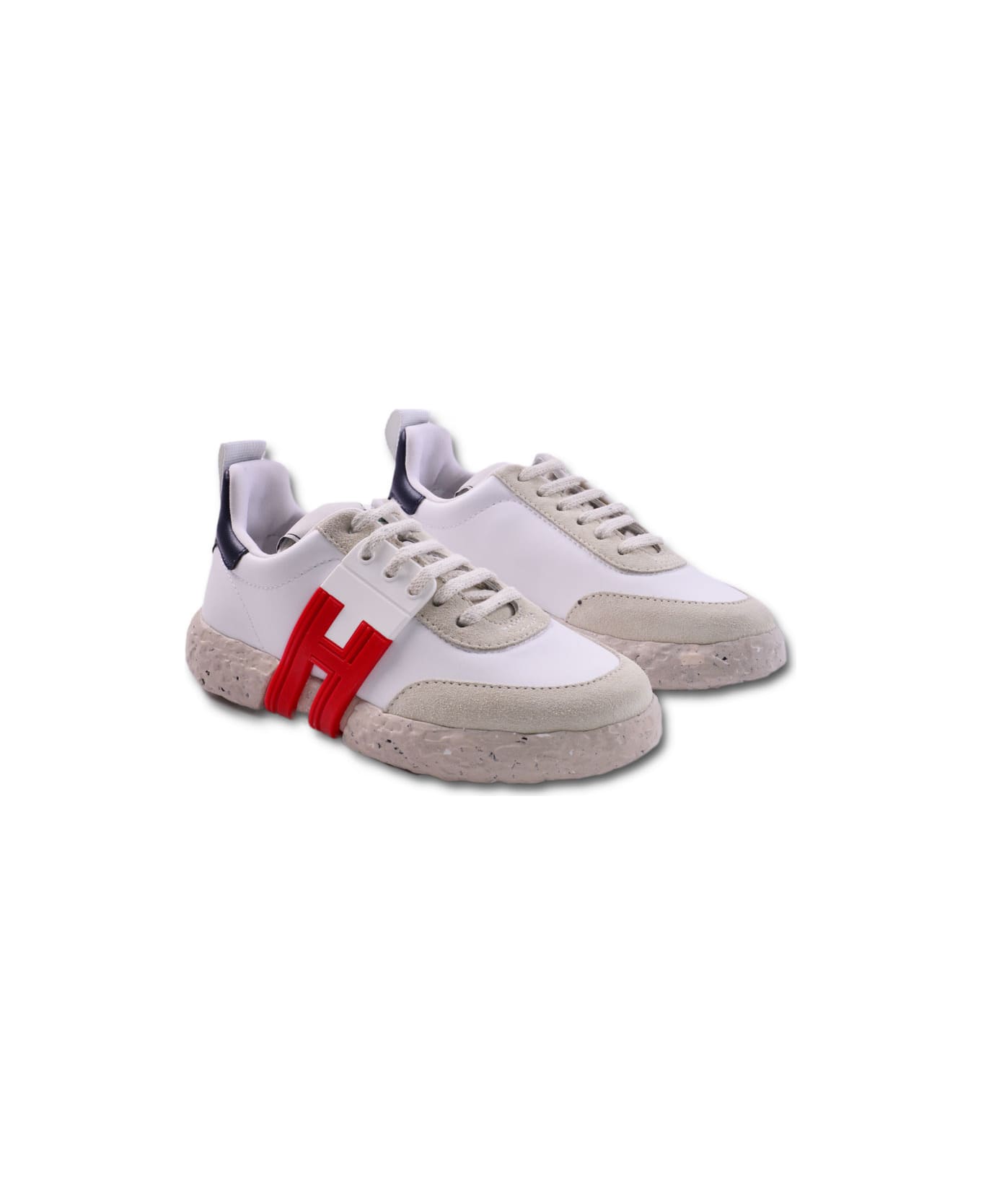 Hogan 3r Sneakers In Leather - White シューズ