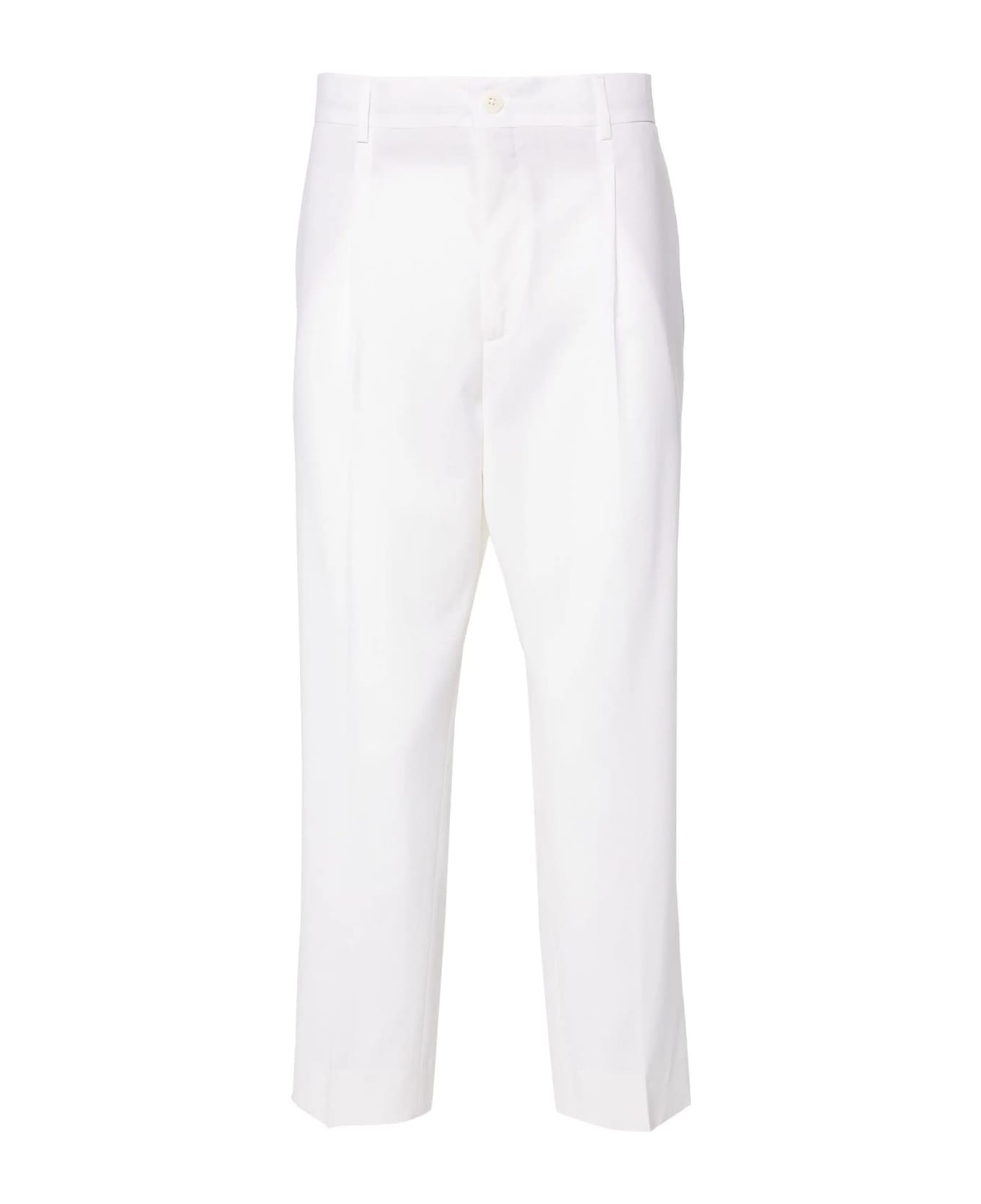costumein Trousers White - White ボトムス