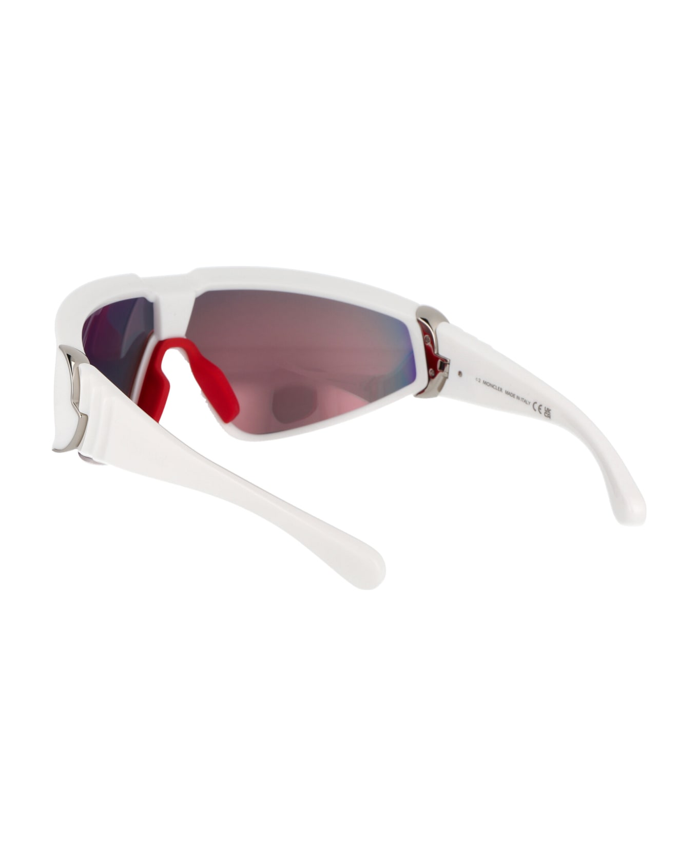 Moncler Eyewear Ml0249 Sunglasses - 21G WHITE サングラス