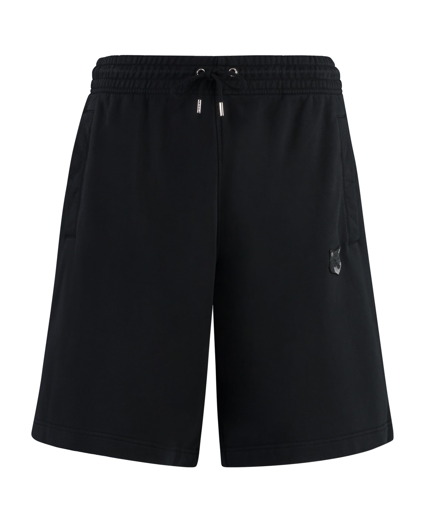 Maison Kitsuné Cotton Bermuda Shorts - P199 BLACK ショートパンツ