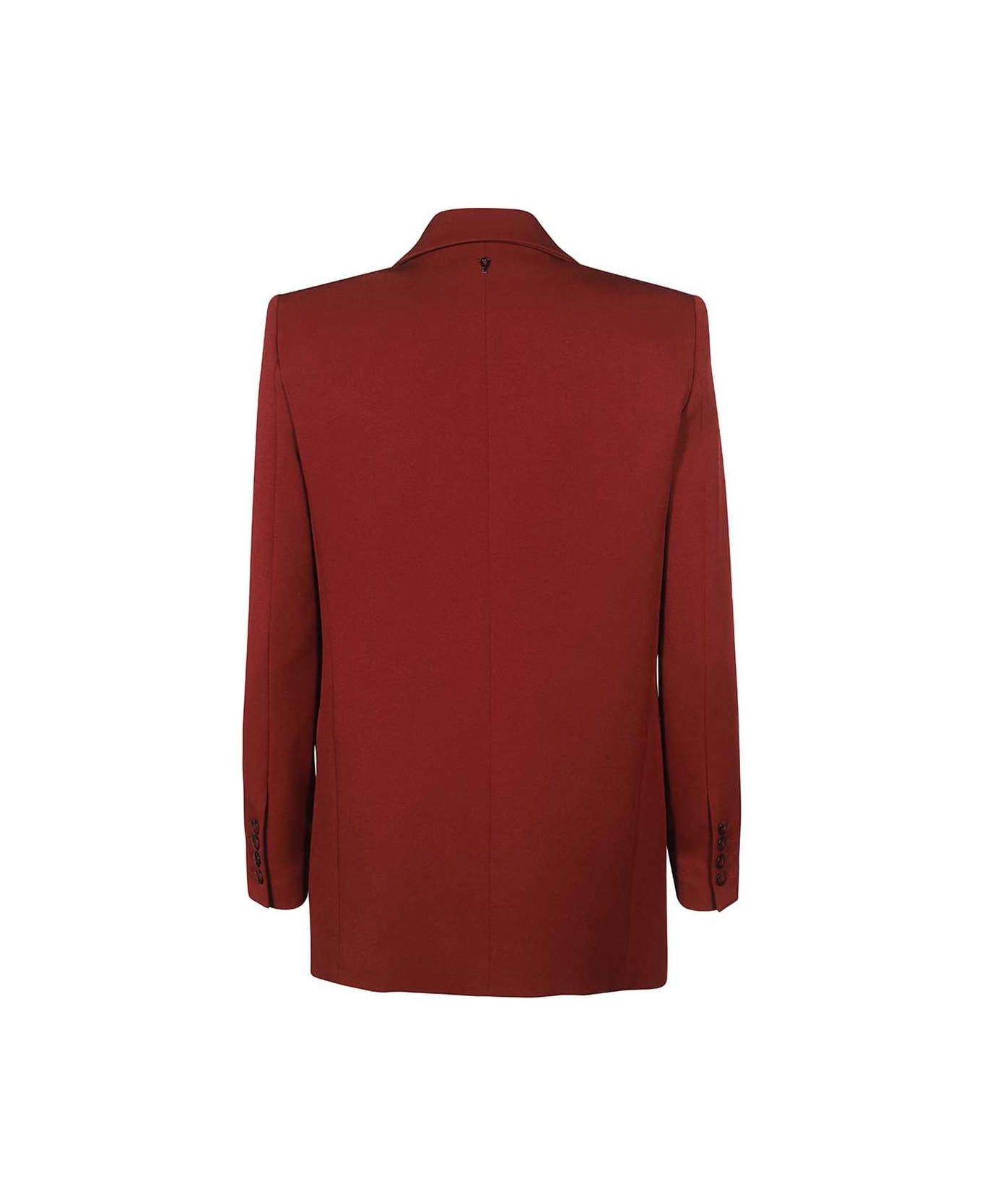 Dondup Double Breasted Blazer - red