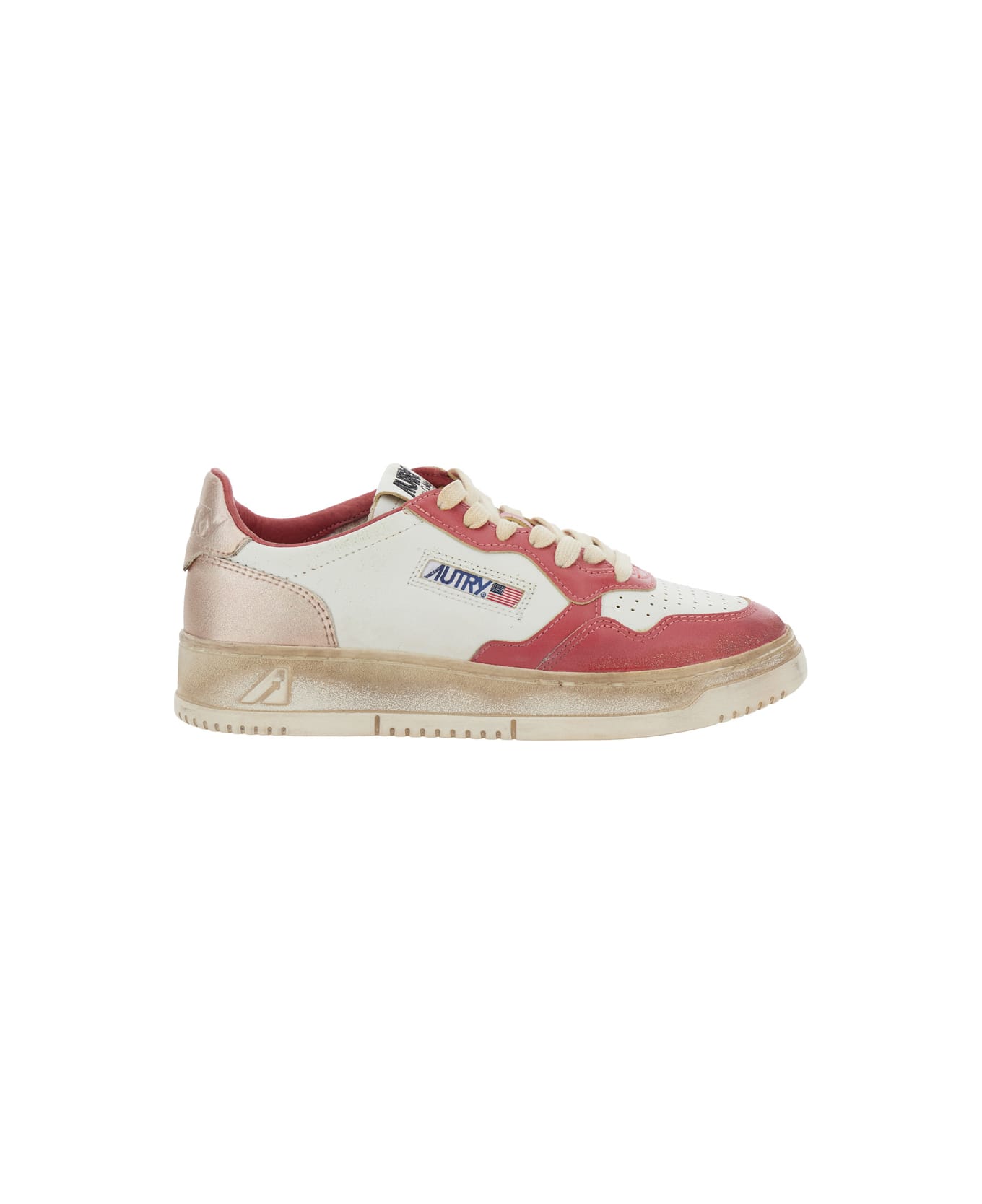 Autry Vintage Sneakers - Red