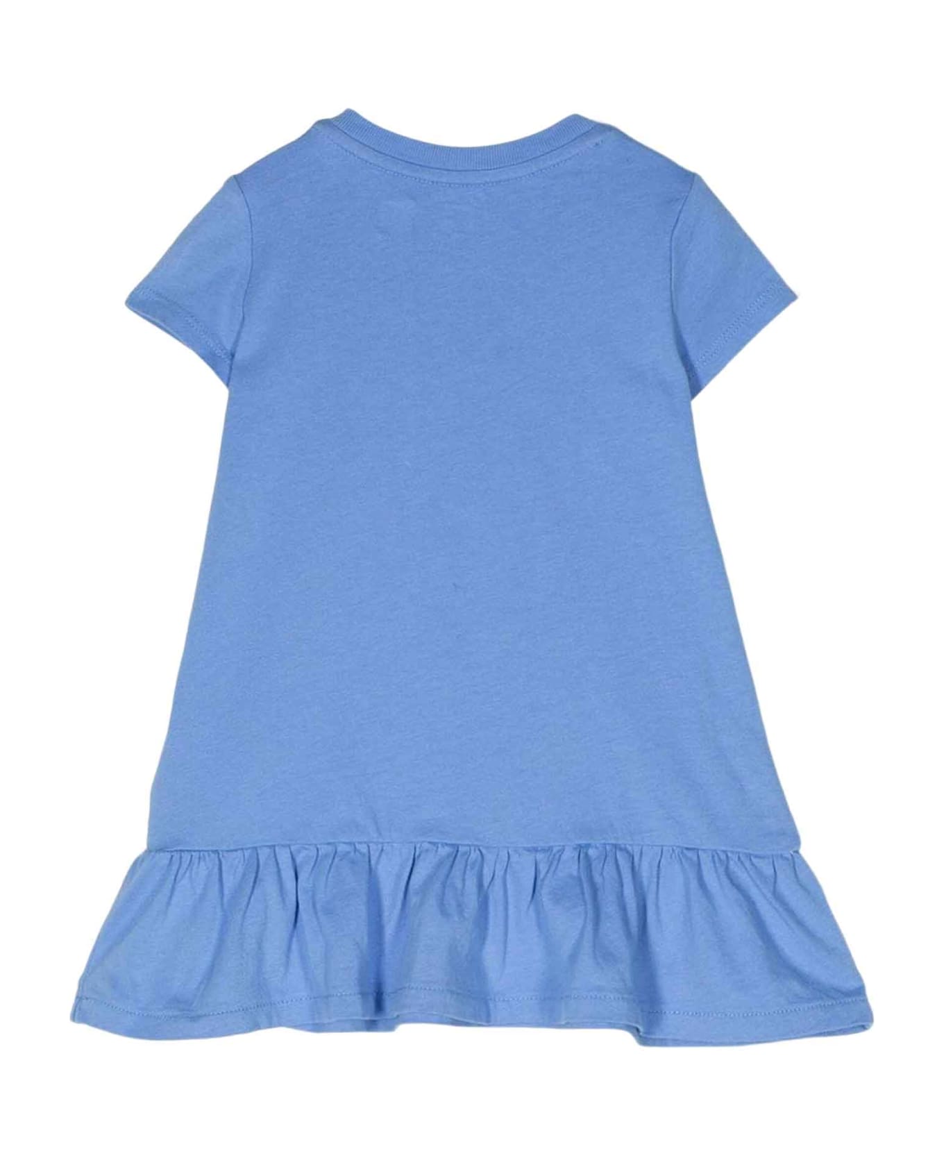 Ralph Lauren Blue Dress Baby Girl - Bright Blue