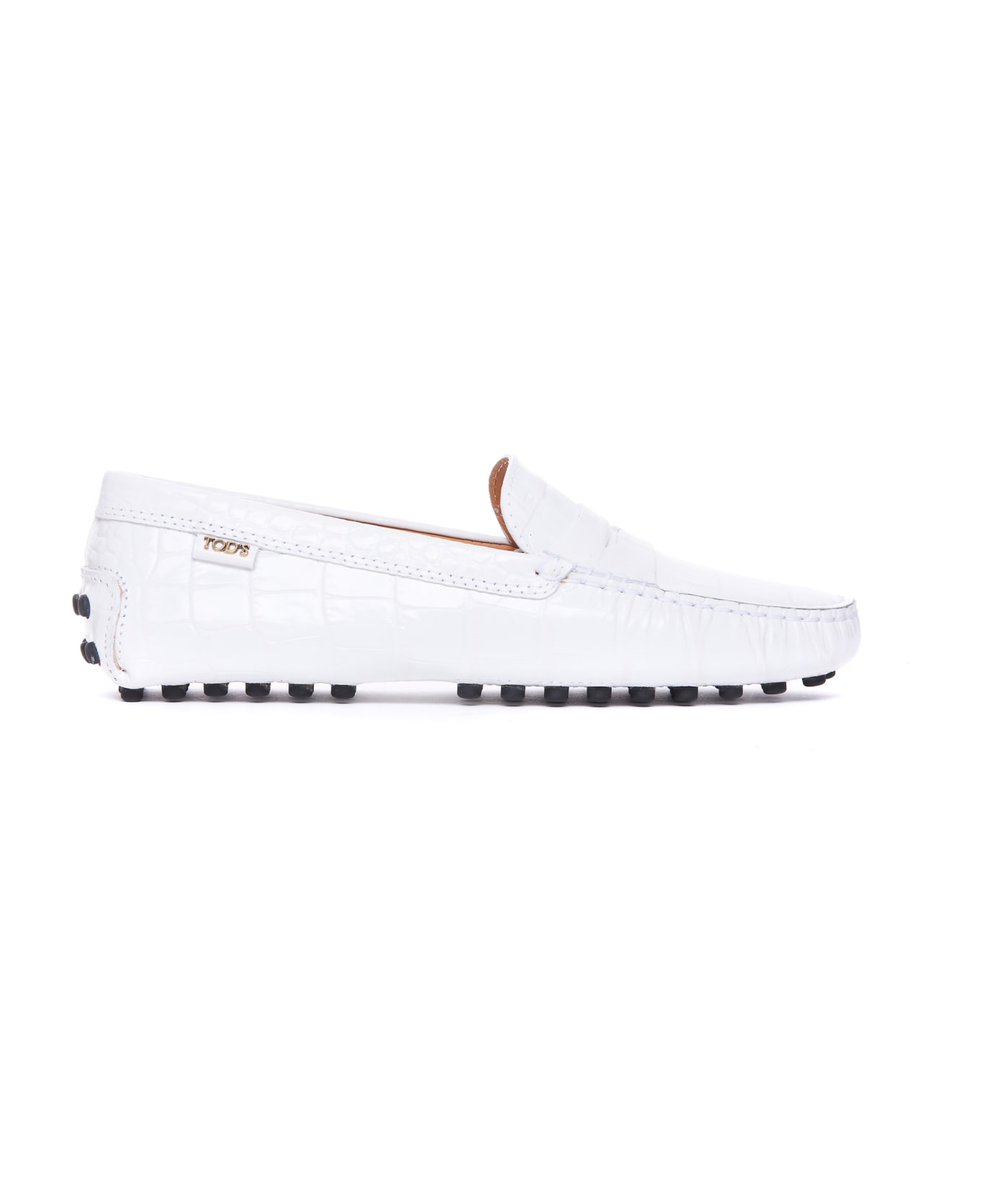 Tod's Gommino Driving Shoes - White