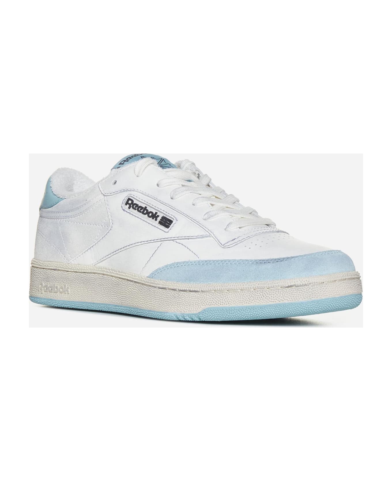 Reebok Club C Leather Sneakers - Clear Blue