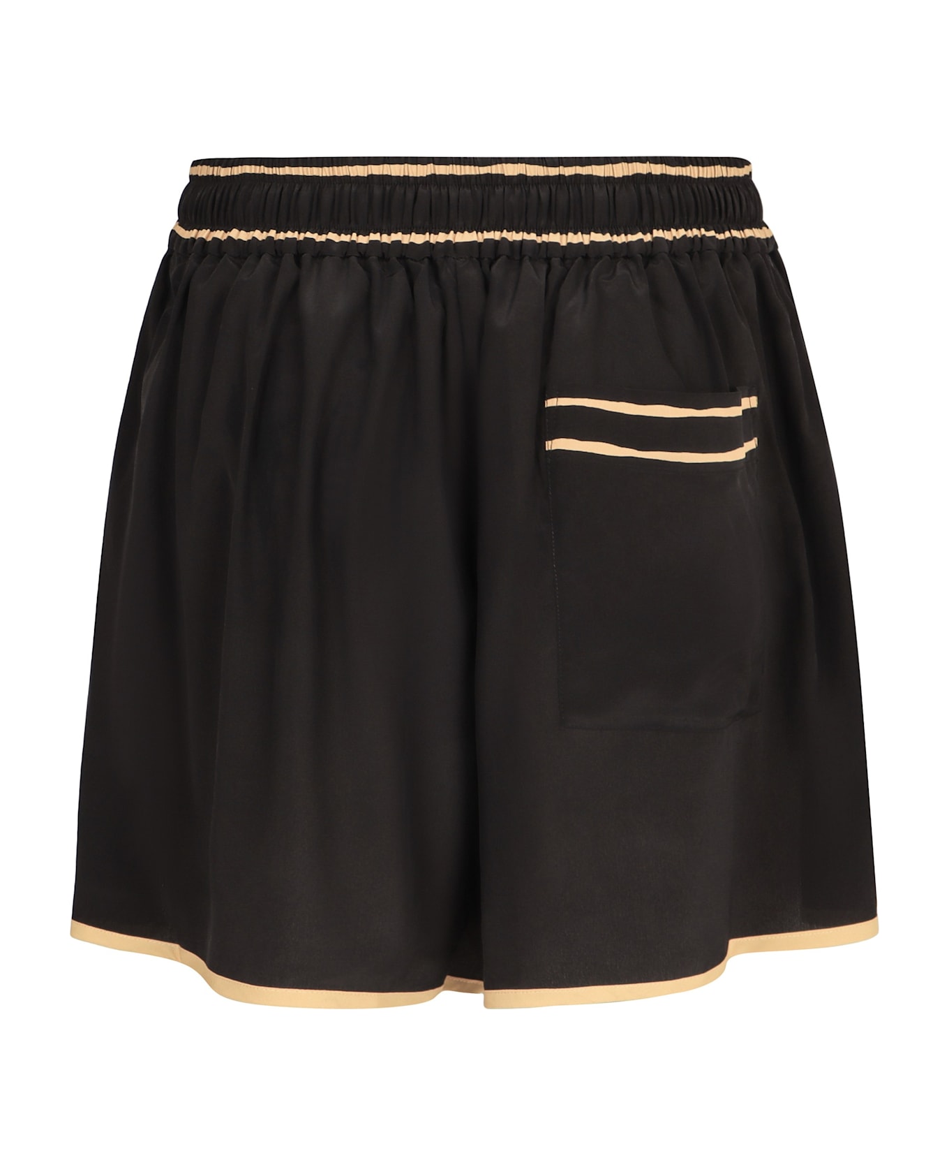 Zimmermann Silk Shorts - black