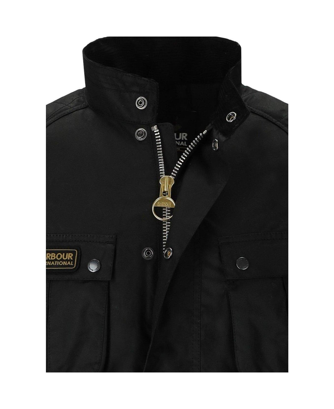 Barbour International Winter Lockseam Jacket - Nero ジャケット
