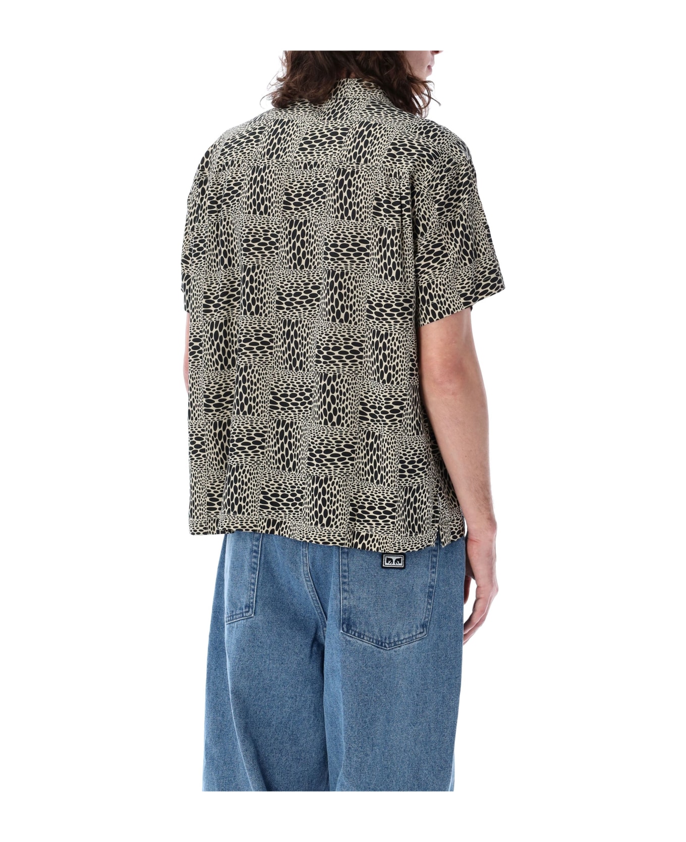 Obey Hobart Shirt - OYSTERGREY