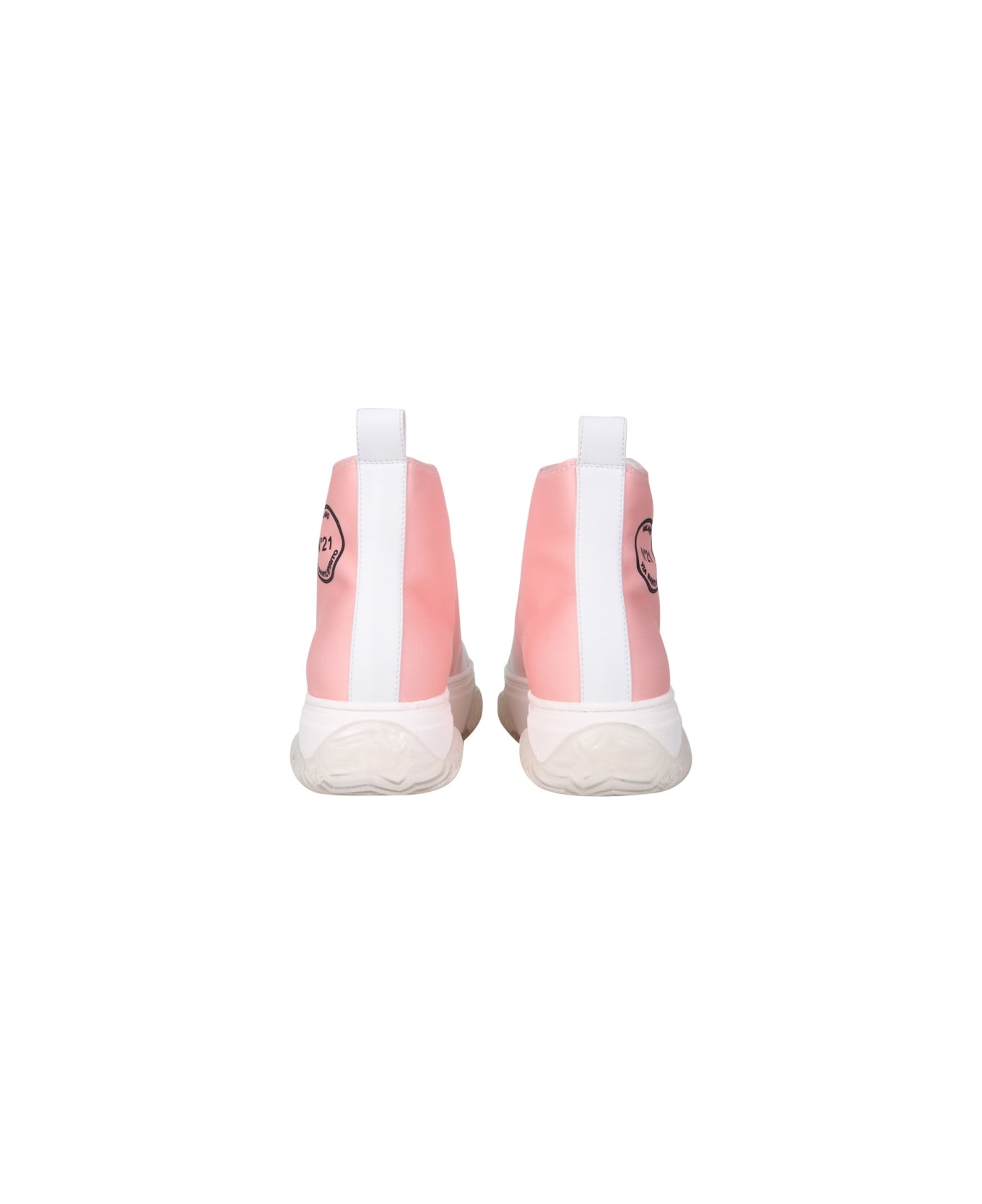 N.21 High Bonnie Sneakers - WHITE