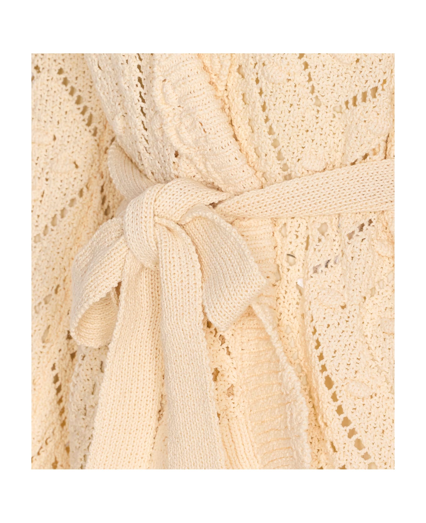 TwinSet Knitted Cardigan - White