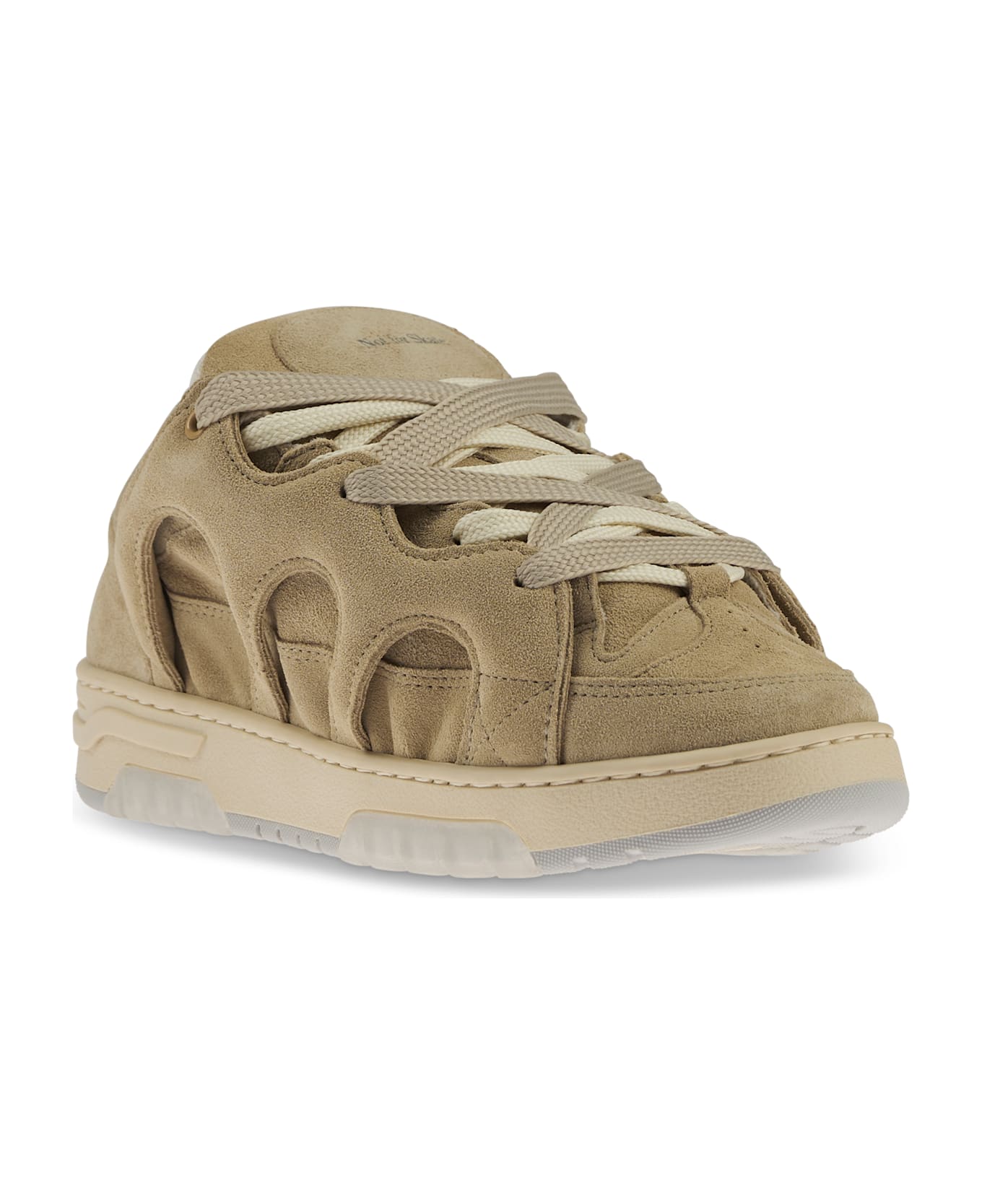 Paura Santha 1 Suede Sneakers - Light Sand